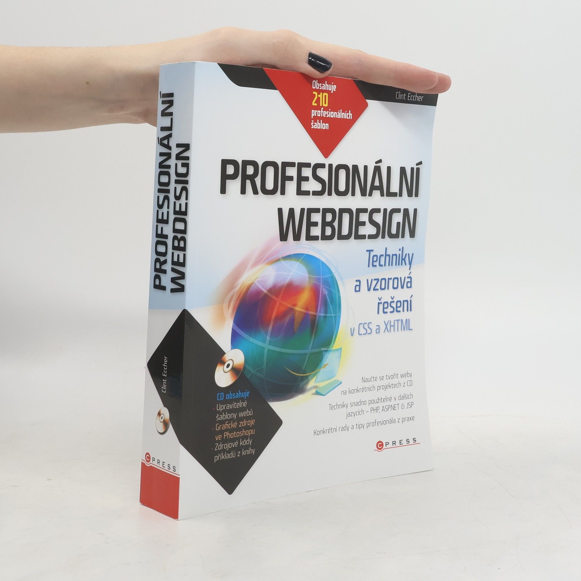 Clint Eccher Profesionální webdesign: Techniky a vzorová řešení