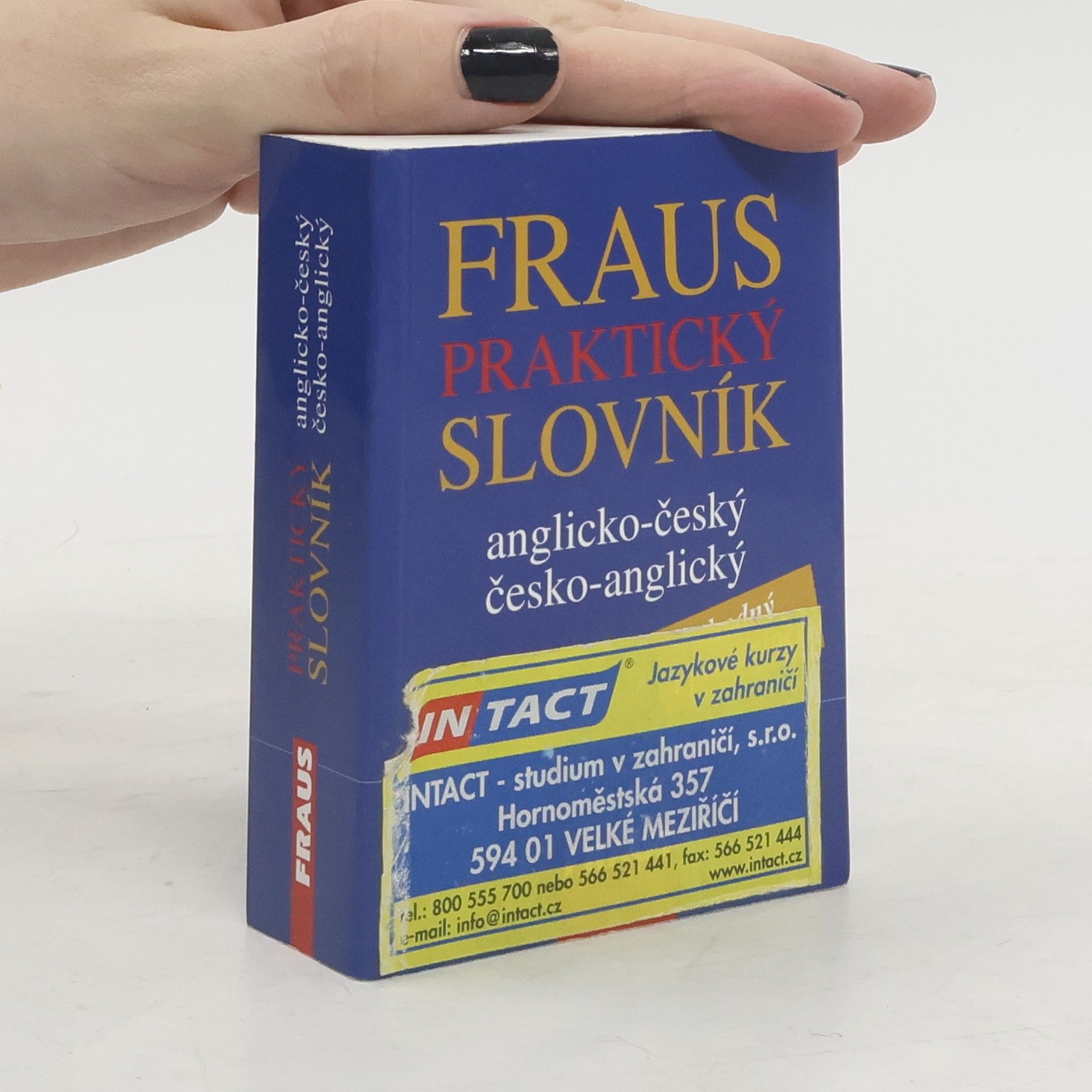 Fraus praktický slovník anglicko-český, česko-anglický