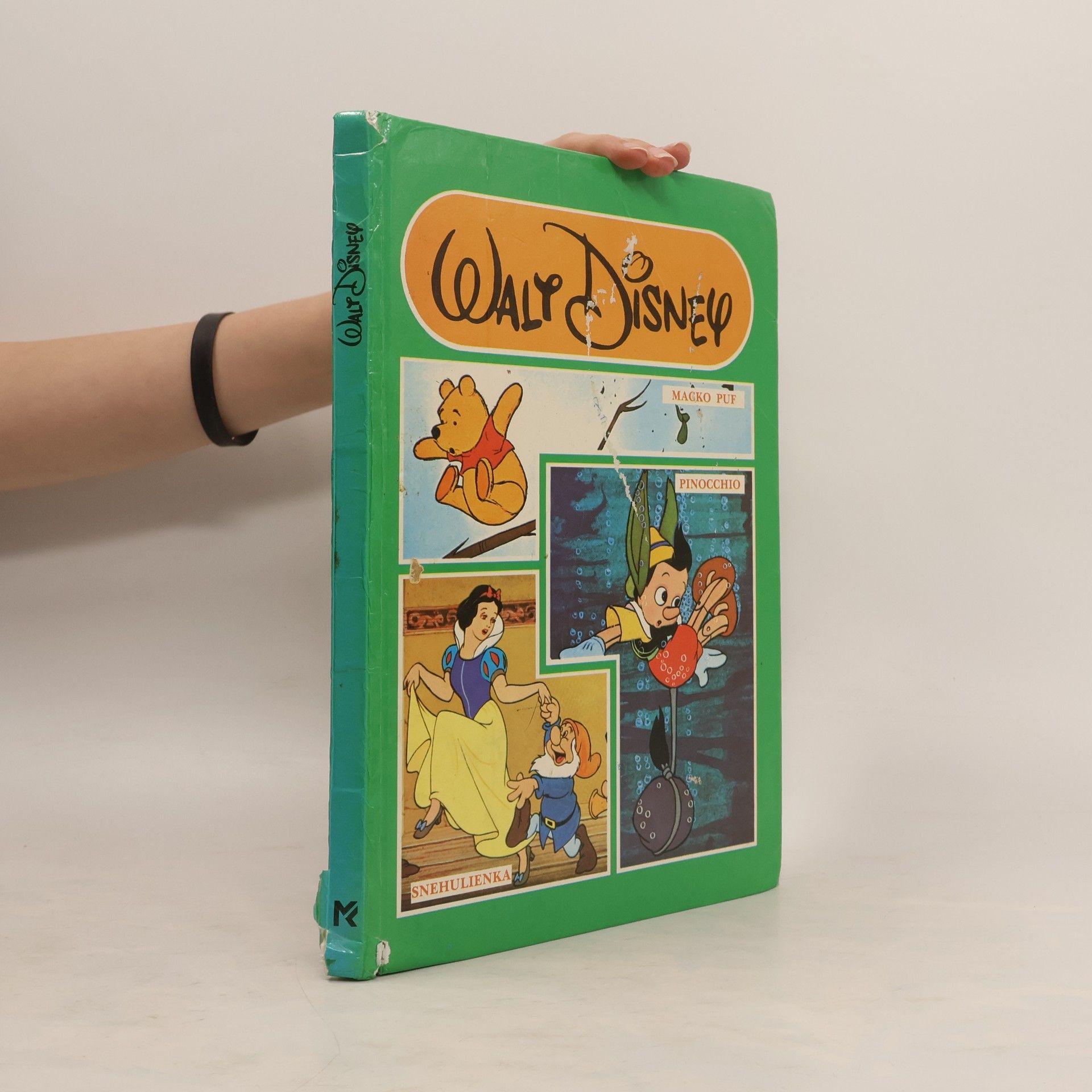 Walt Disney Macko Puf. Snehulienka. Pinocchio