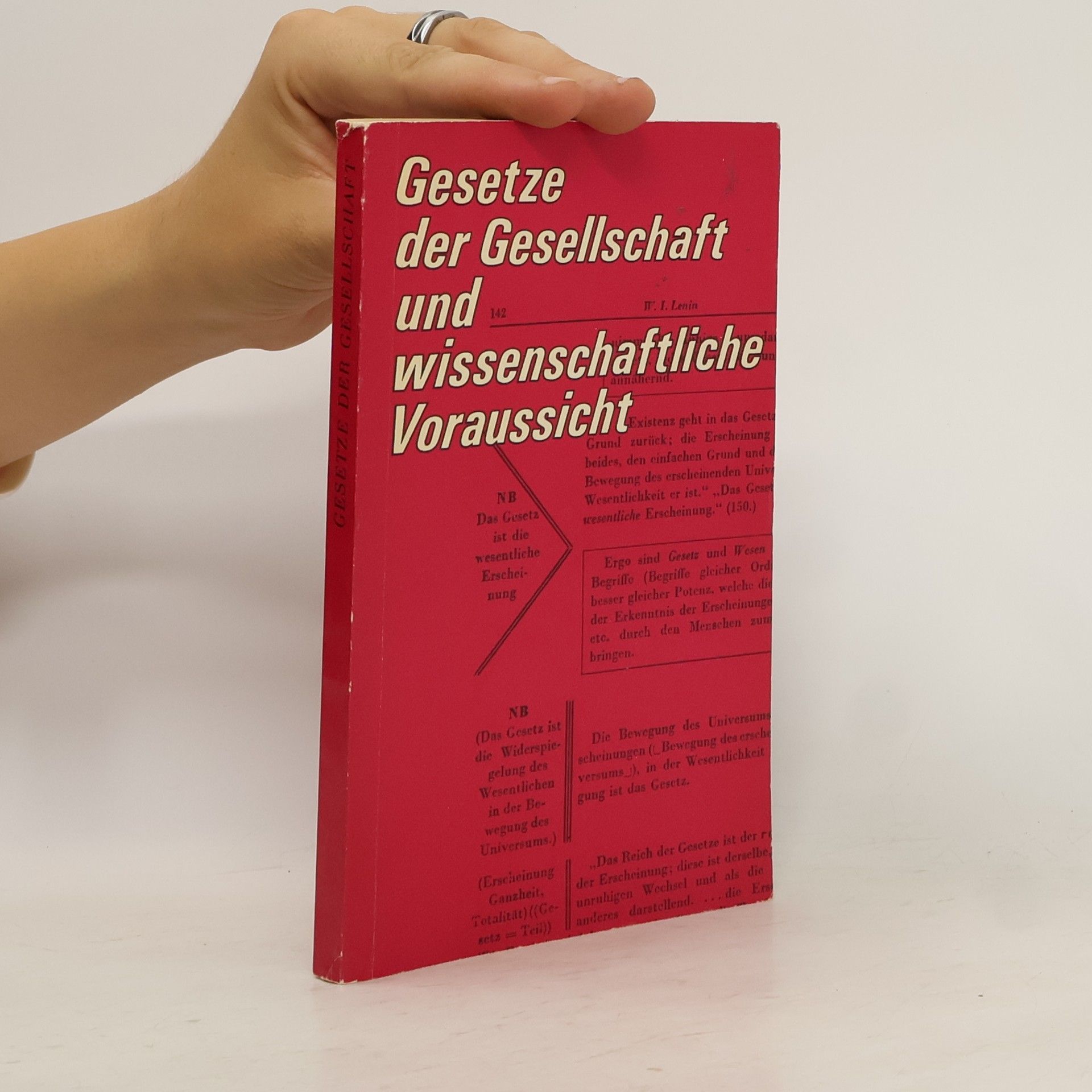 Autorenkollektiv Gesetze der Gesellschaft und wissenschaftliche Voraussicht