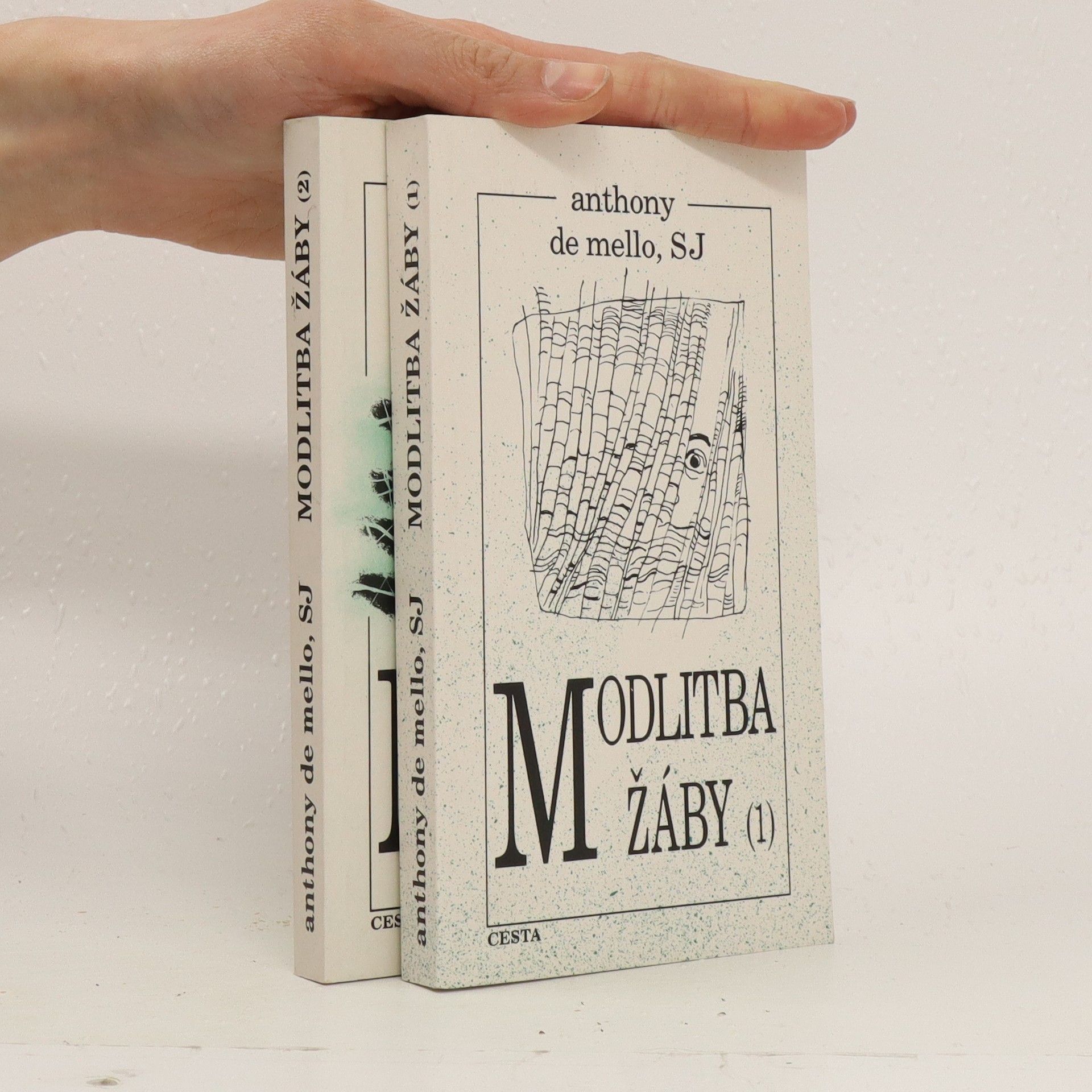 Anthony De Mello Modlitba žáby (1.-2. díl, dva svazky)