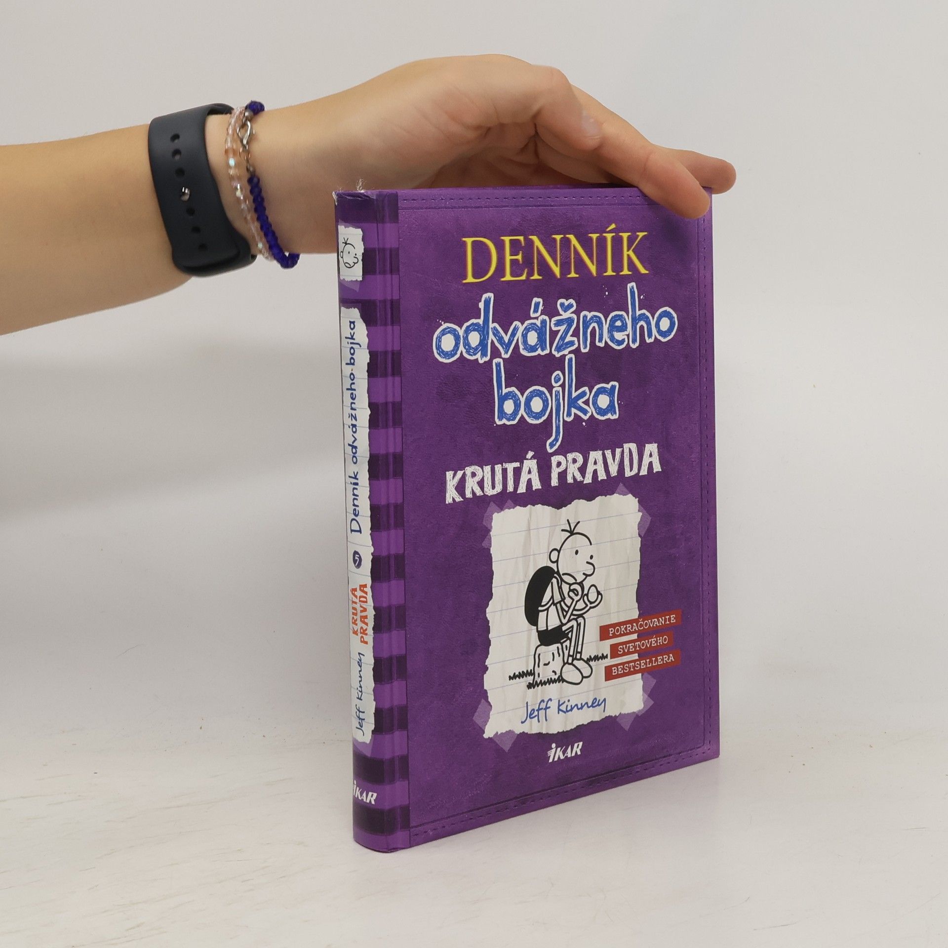 Jeff Kinney Denník odvážneho bojka 5. Krutá pravda