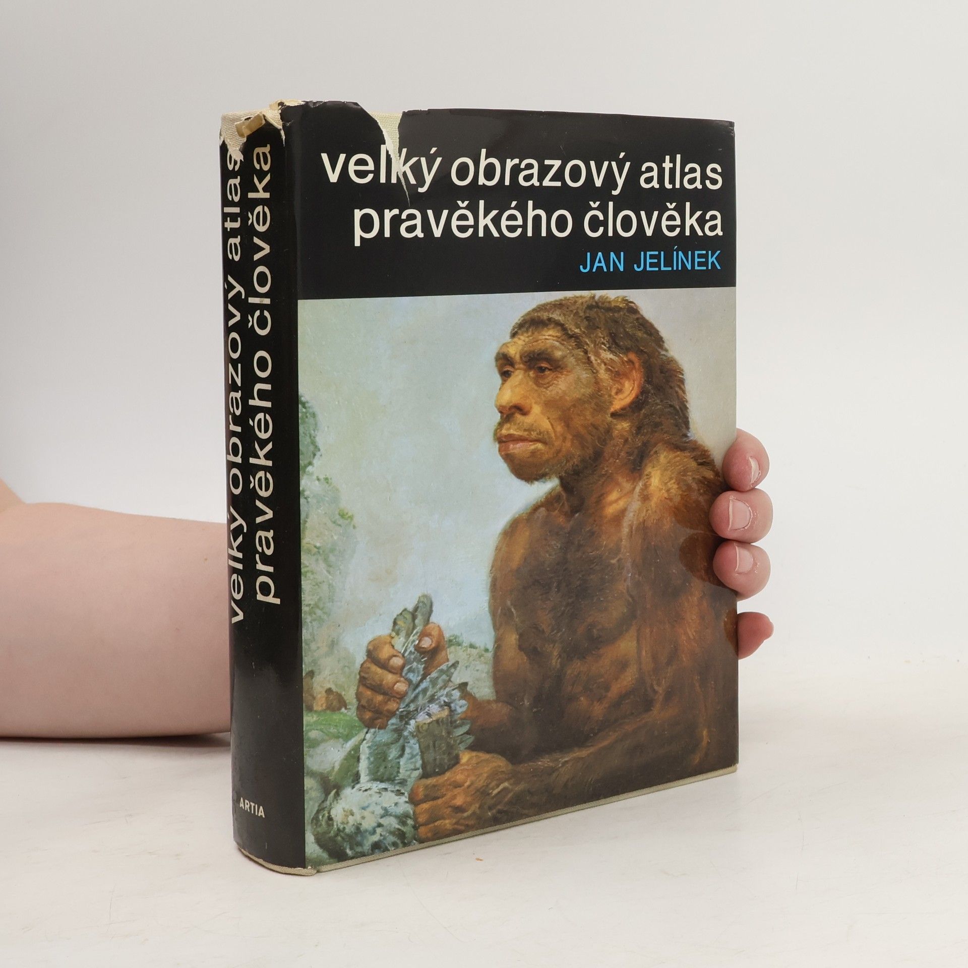 Jan Jelínek Velký obrazový atlas pravěkého člověka