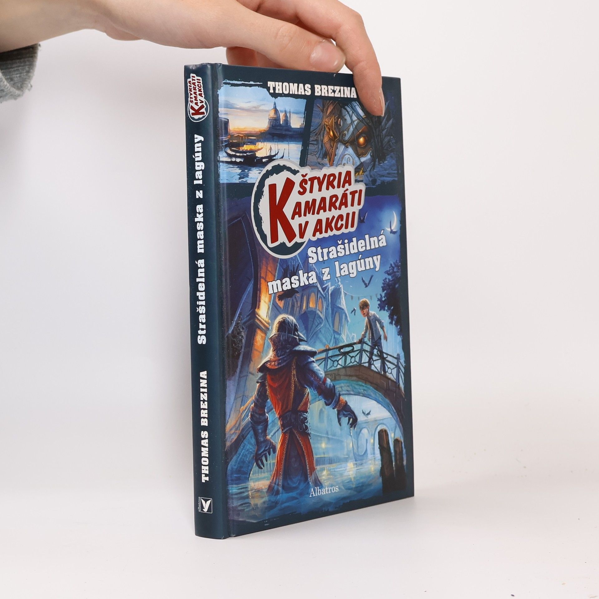 Thomas Brezina Strašidelná maska z lagúny