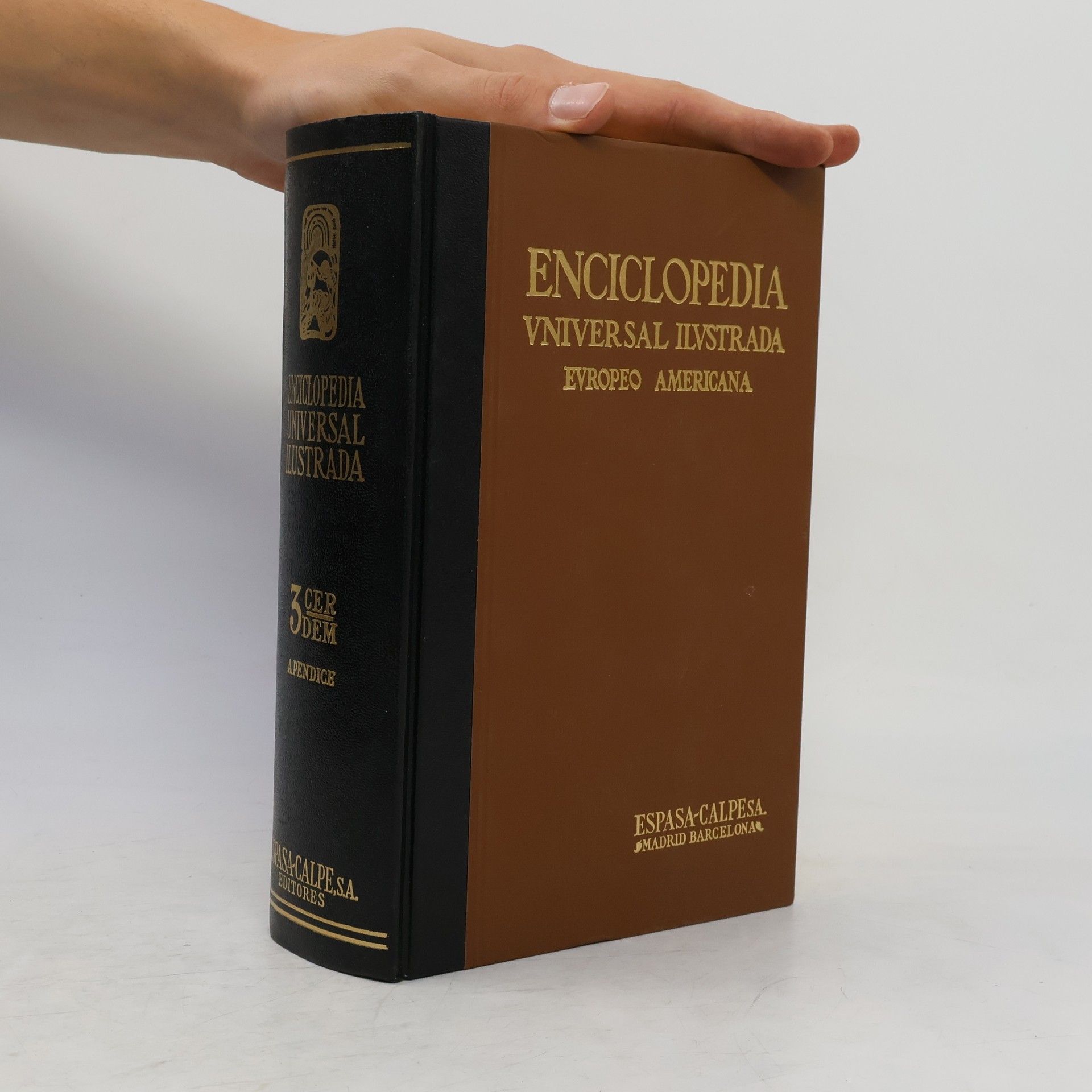 Autores varios Enciclopedia Vniversal Ilvstrada Evropeo-Americana 3