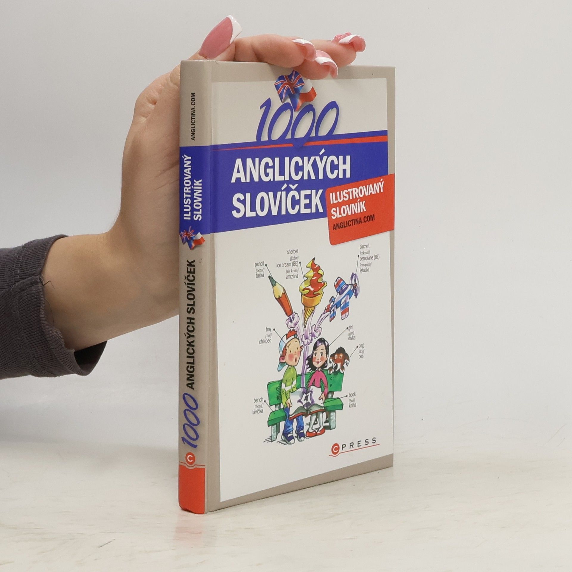 Collectif d'auteurs 1000 anglických slovíček