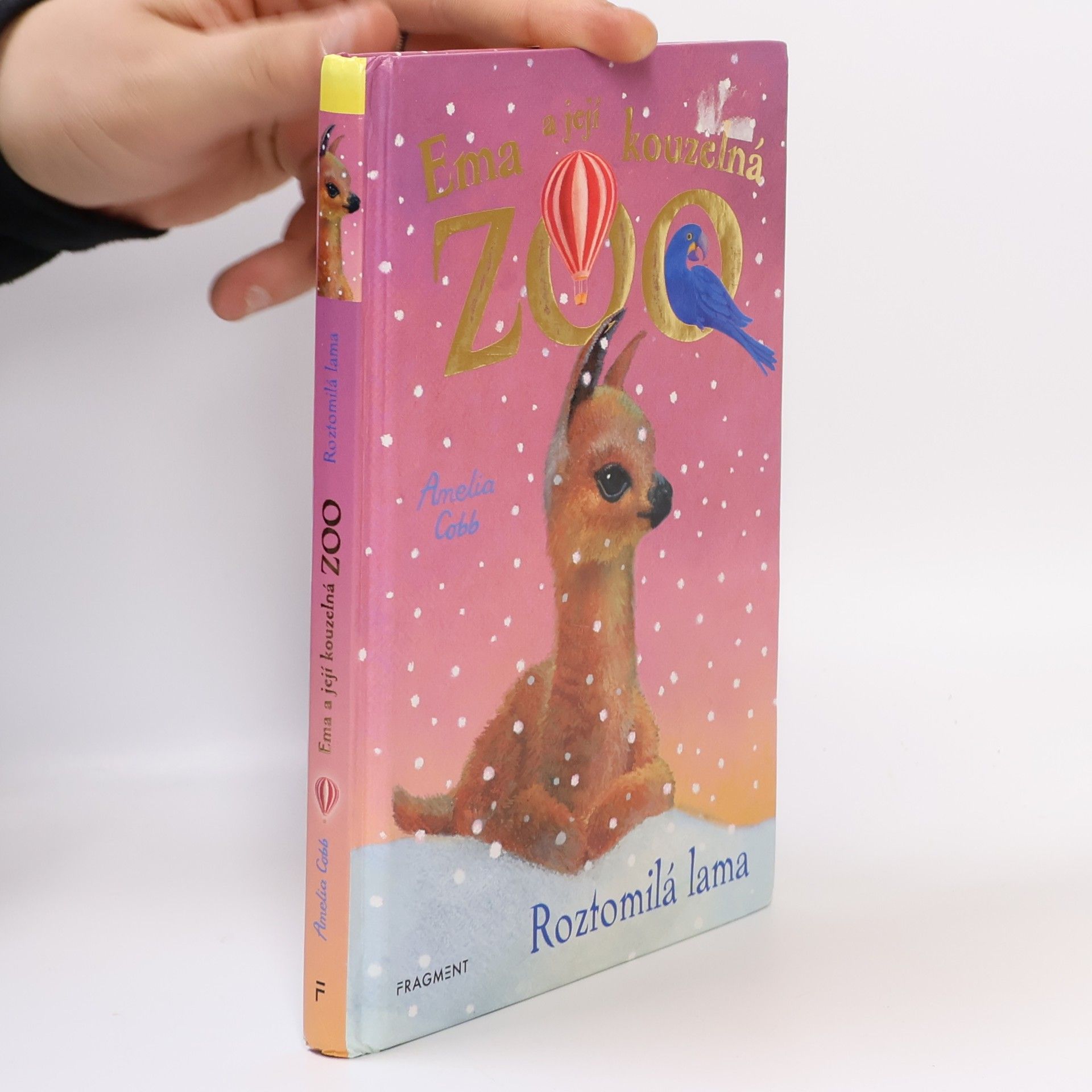 Ema a její kouzelná zoo. Roztomilá lama