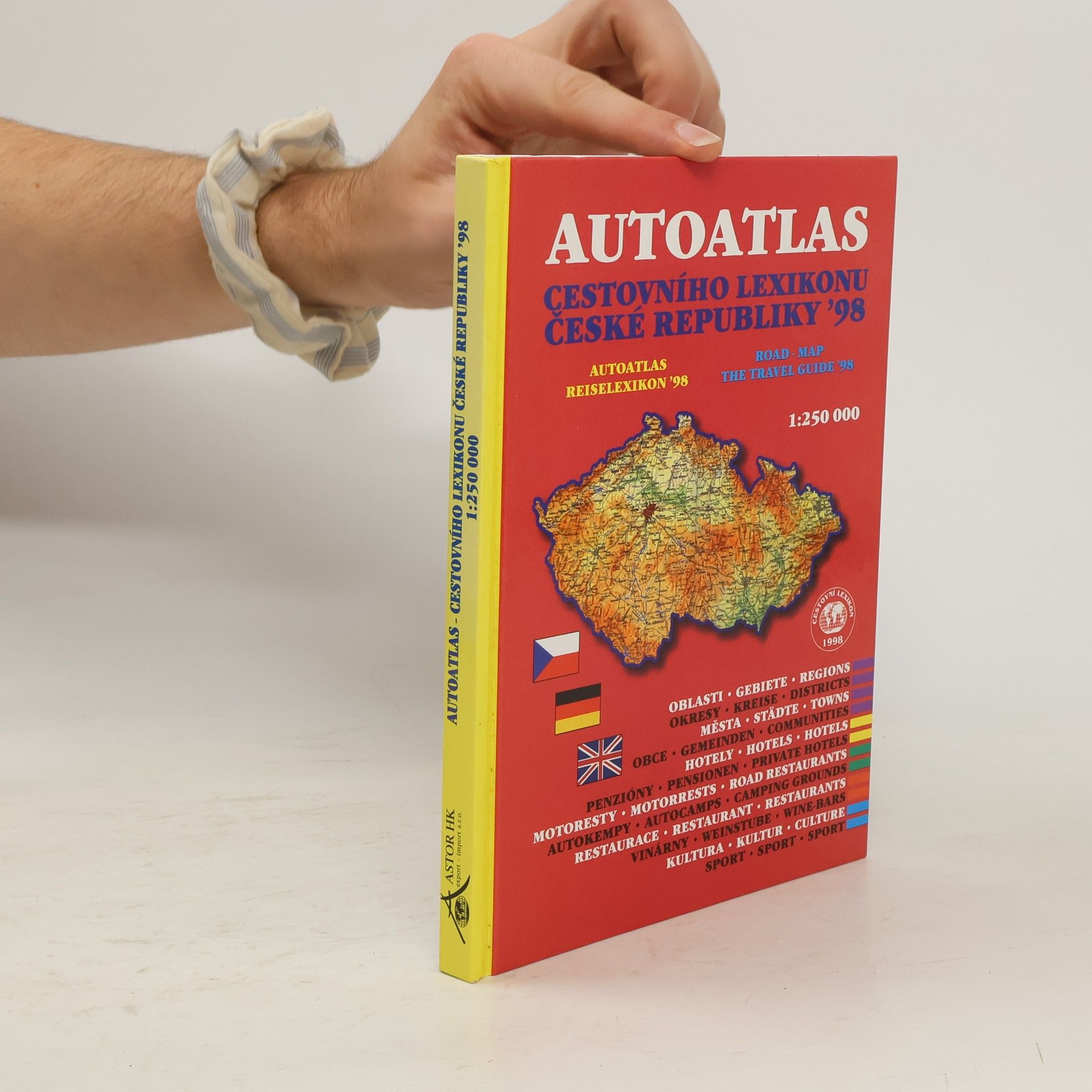 kolektiv Autoatlas cestovního lexikonu České republiky 1998