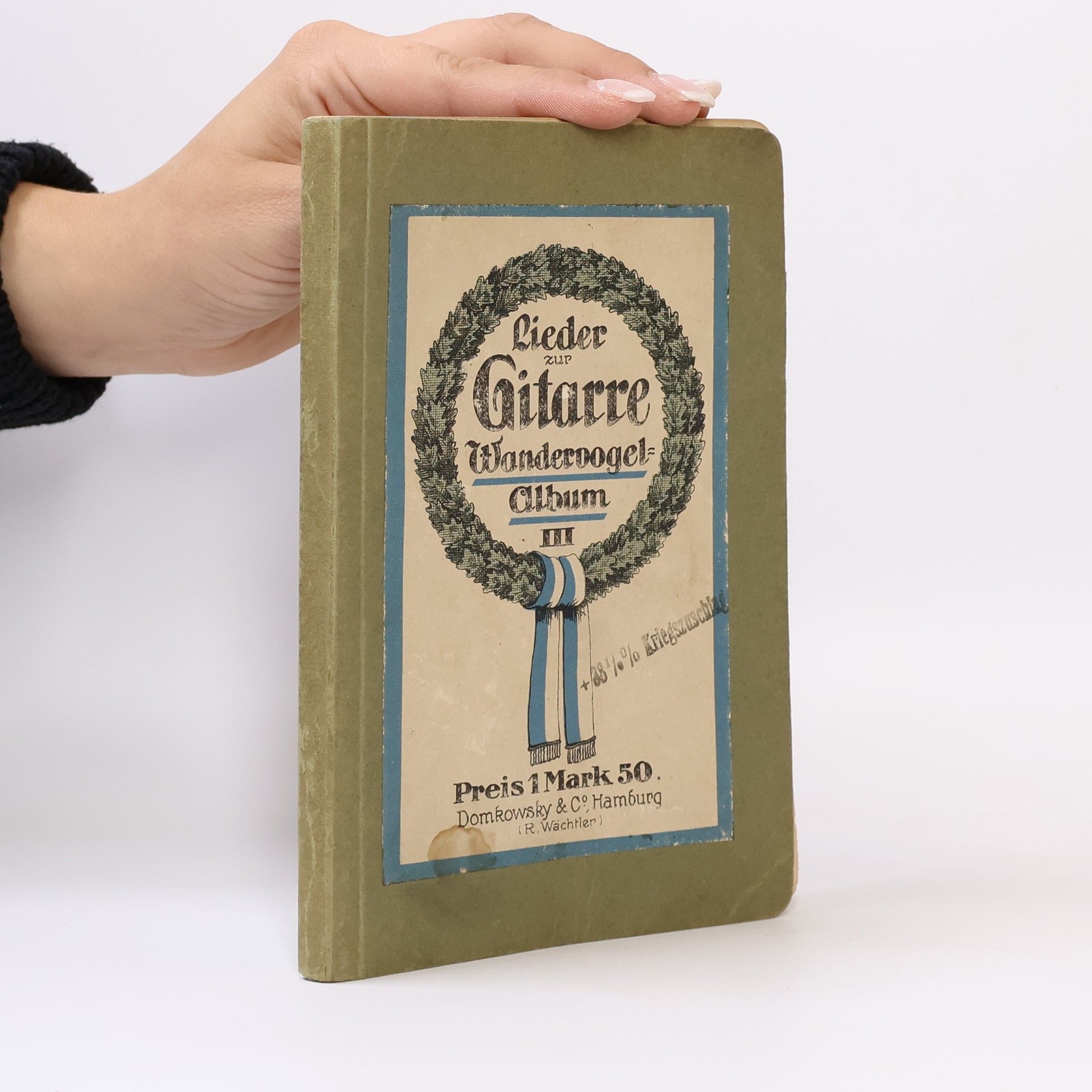 neuveden Lieder zur Gitarre. Wandervogel-Album III.