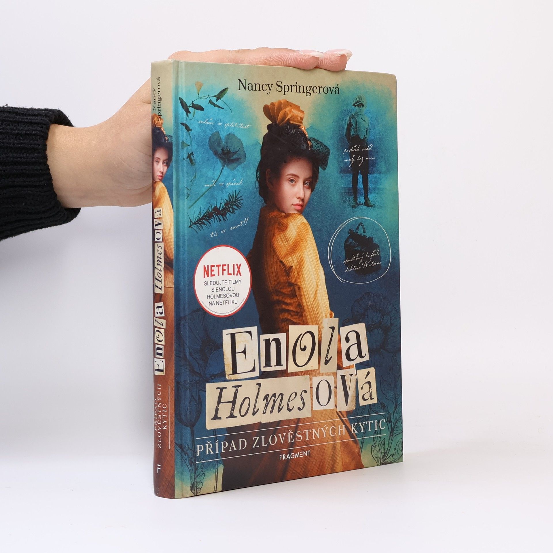Nancy Springer Případ zlověstných kytic : Enola Holmesová