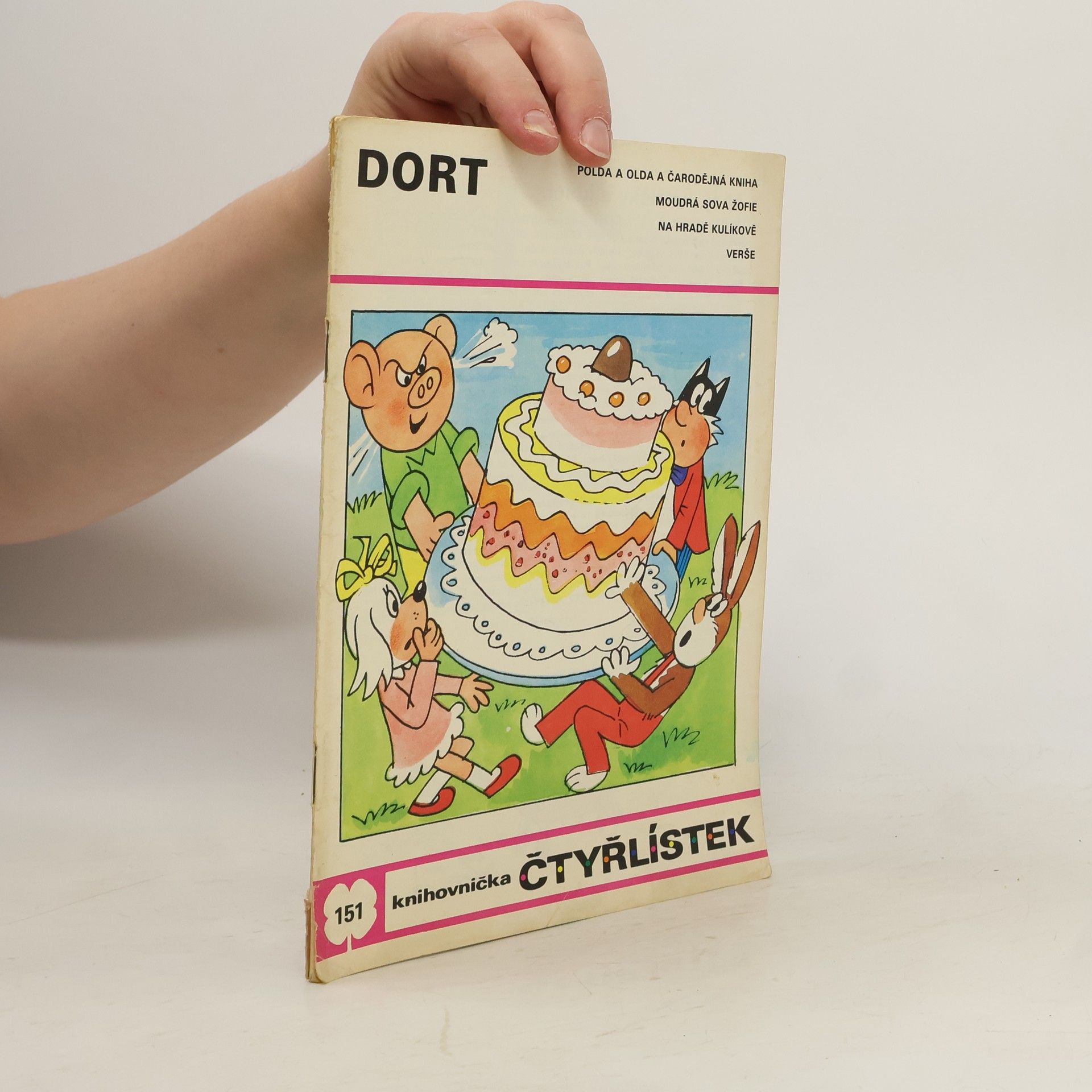 Jaroslav Němeček Čtyřlístek 151. Dort