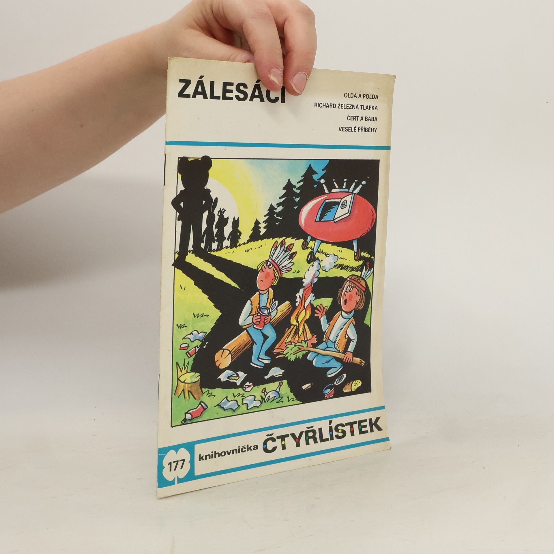 Kolektiv autorů Čtyřlístek 177. Zálesáci