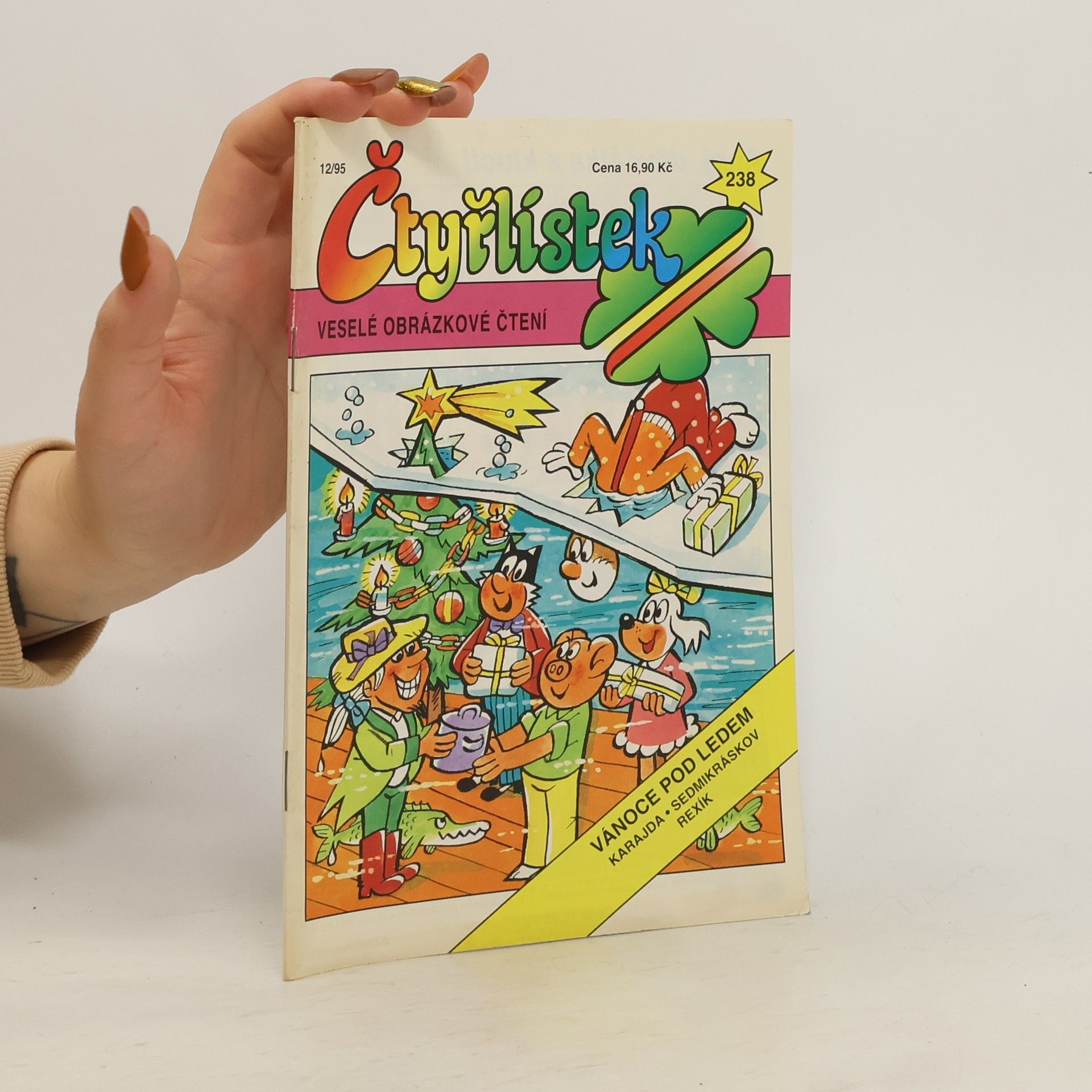 Kolektiv autorů Čtyřlístek 238. Vánoce pod ledem