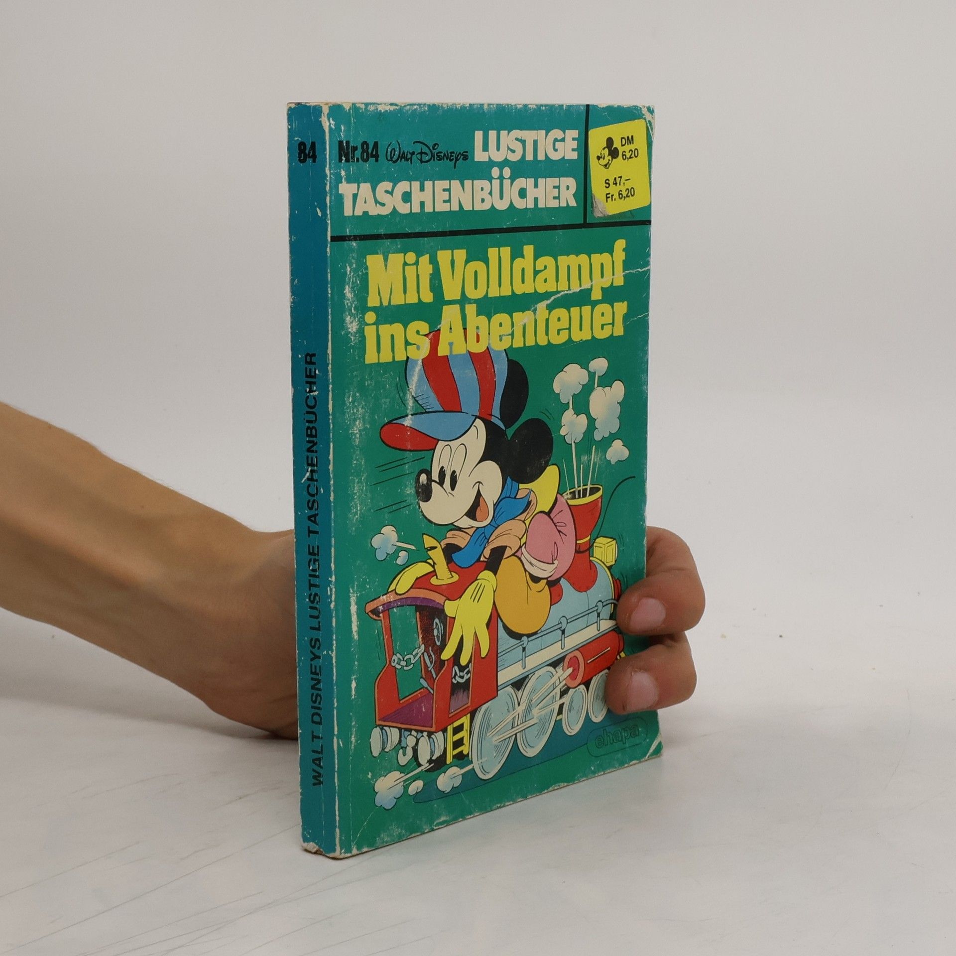Walt Disney Lustiges Taschenbuch 84. Mit Volldampf ins Abenteuer