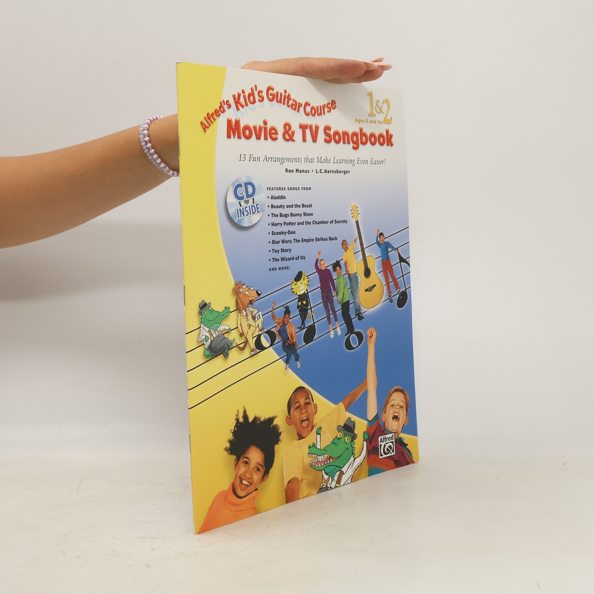 Ron Manus Alfred's Kid's Guitar Course Movie and TV Songbook 1 & 2