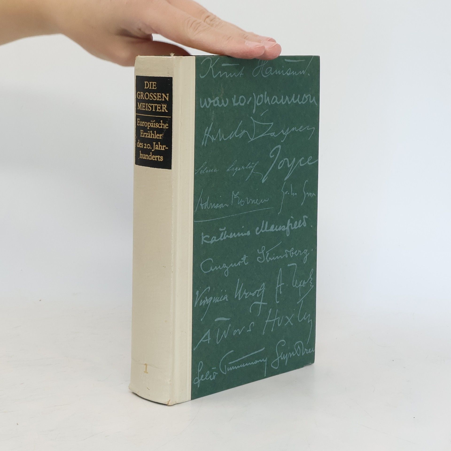 Auteurscollectief Europäische Erzähler des 20. Jahrhunderts. Band 1