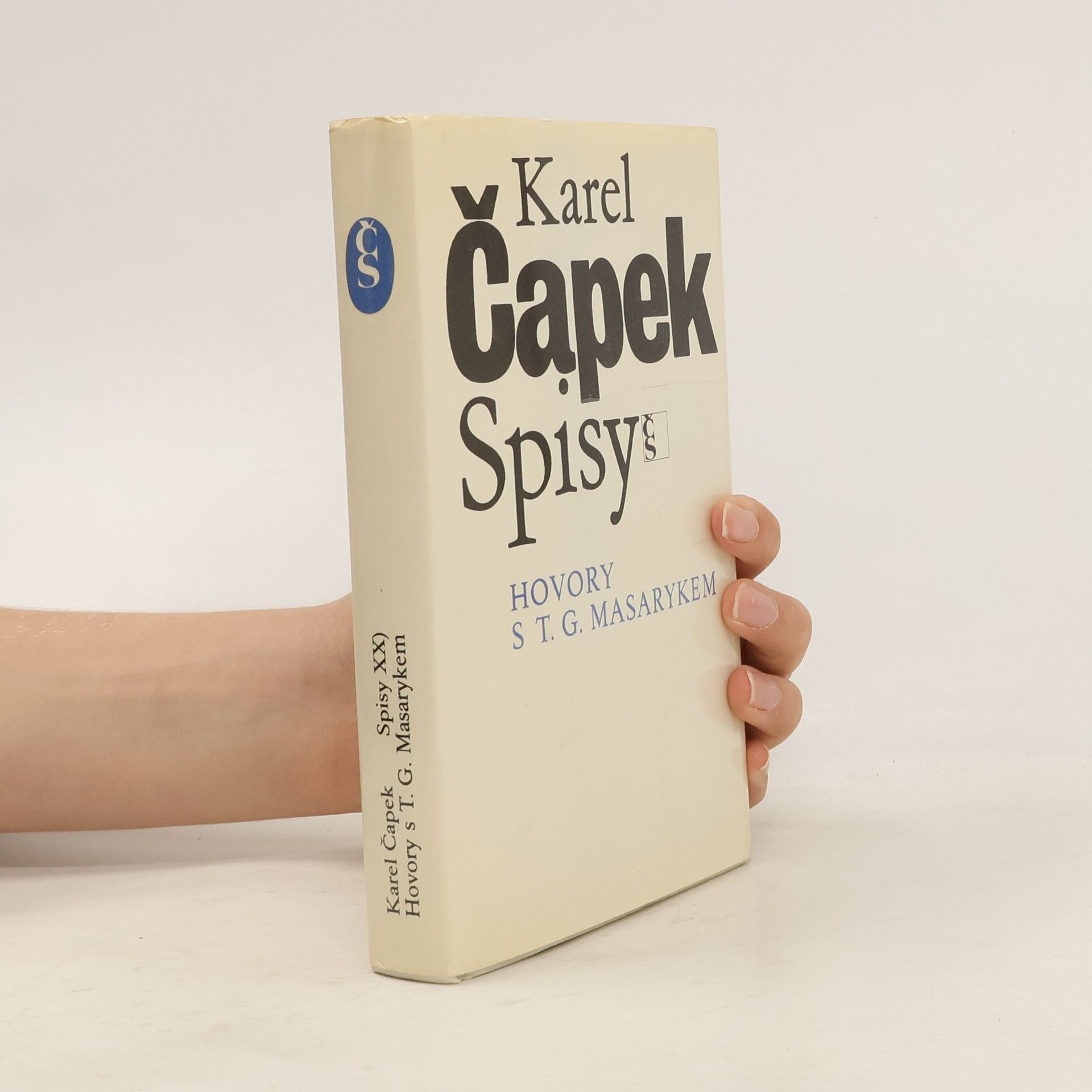 Karel Čapek Hovory s T. G. Masarykem