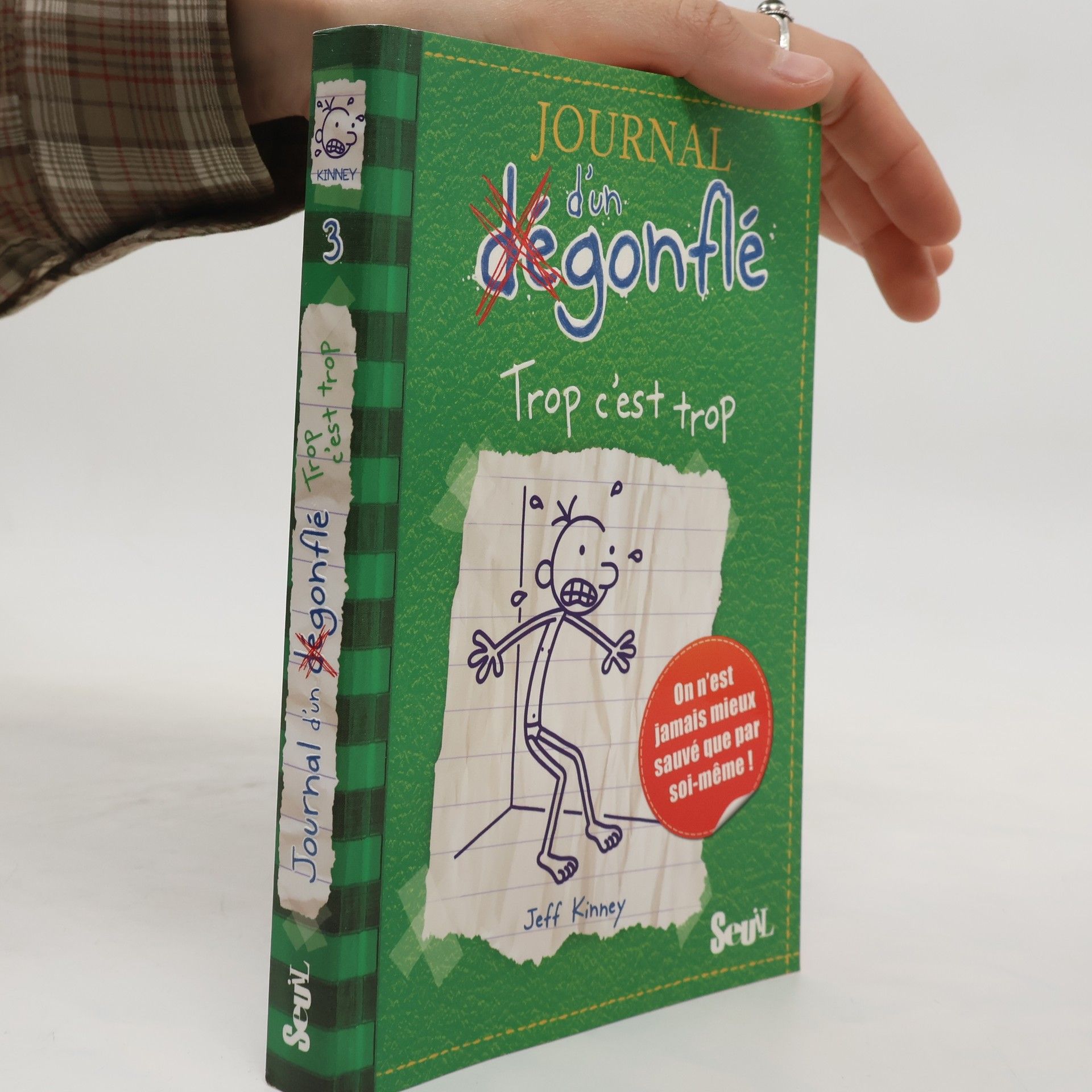 Journal d'un Dégonflé - Trop c'est trop. Gregs Tagebuch - Jetzt reicht's!, französische Ausgabe