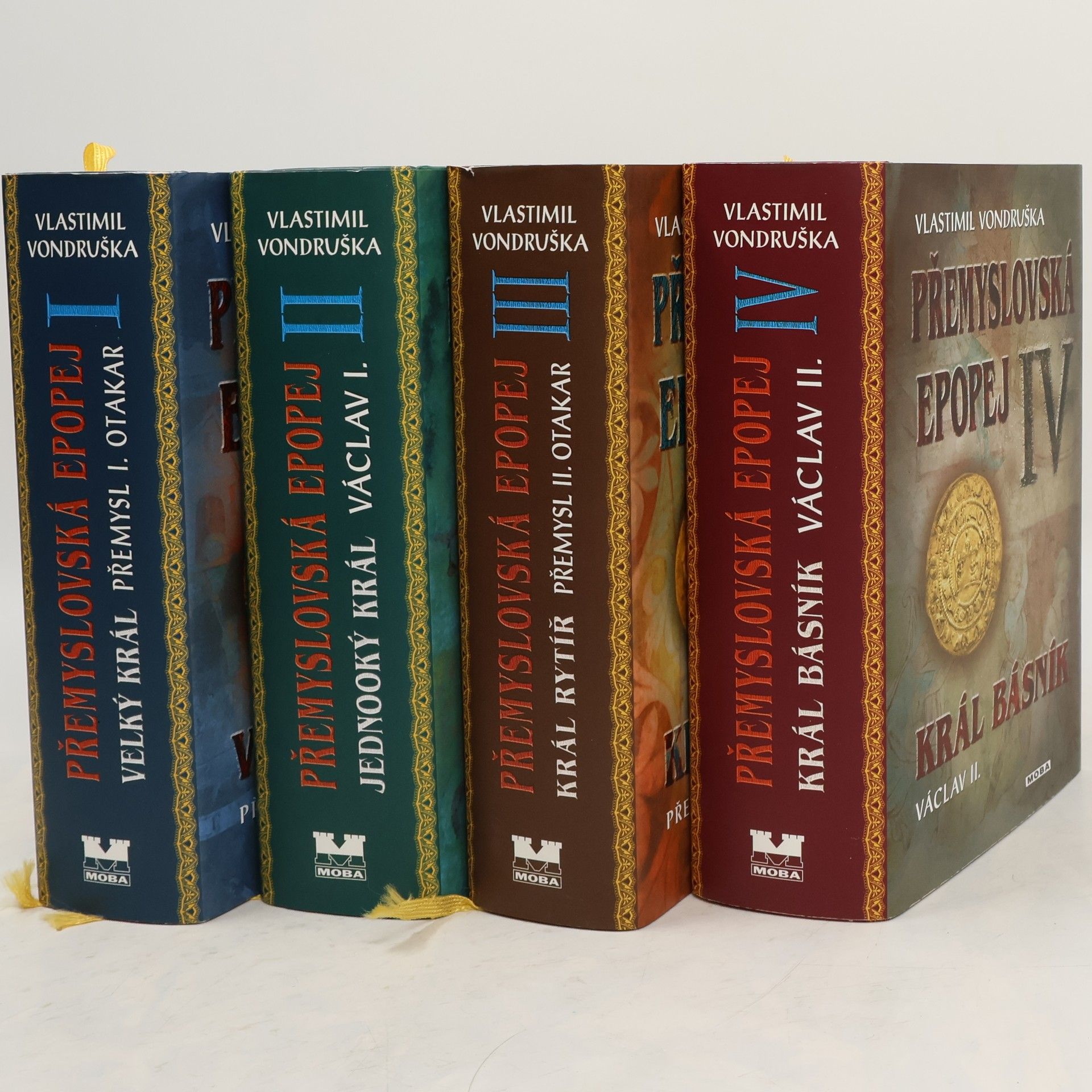 Vlastimil Vondruška Přemyslovská epopej I.-IV.