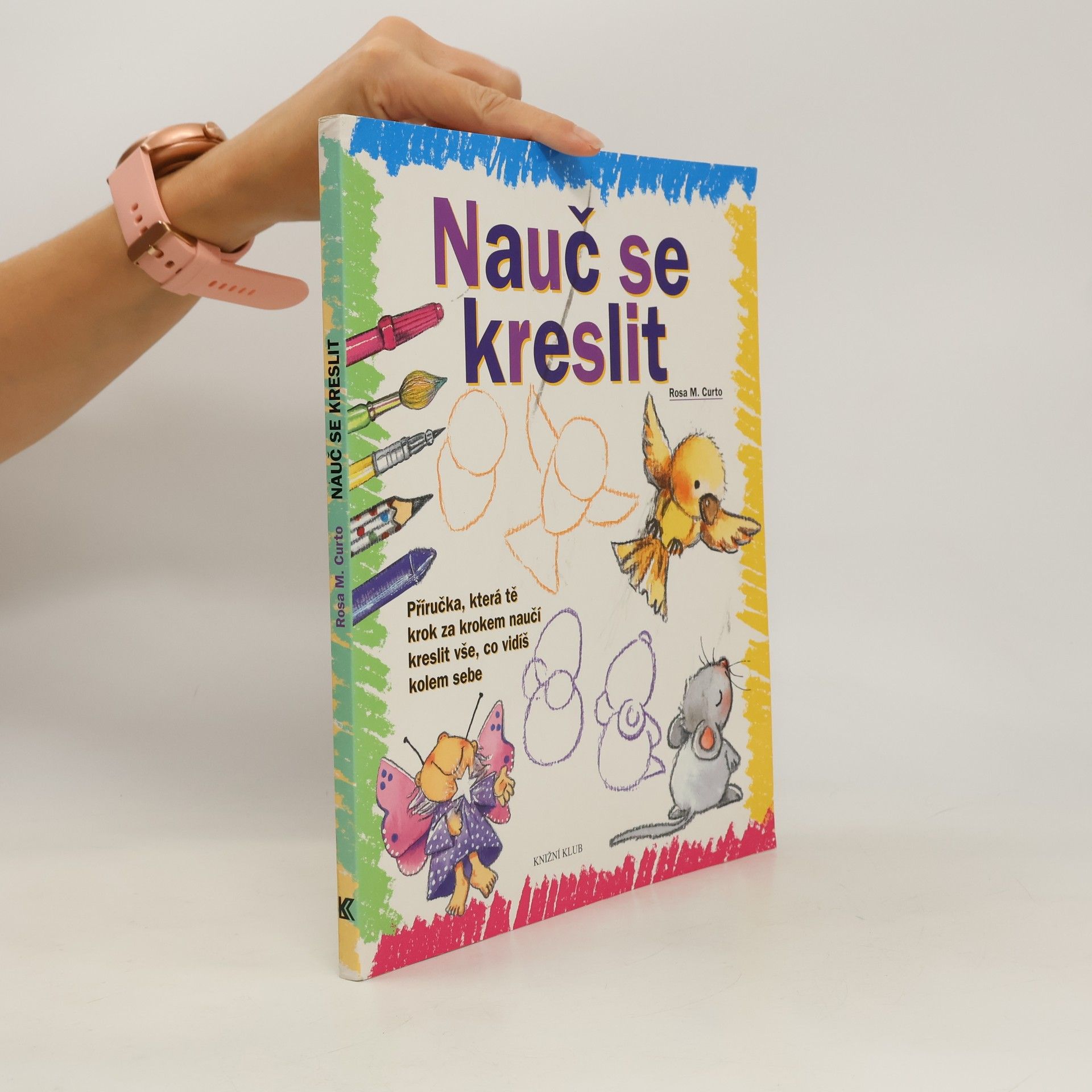 Rosa María Curto Nauč se kreslit. Příručka, která tě krok za krokem naučí kreslit vše, co vidíš kolem sebe