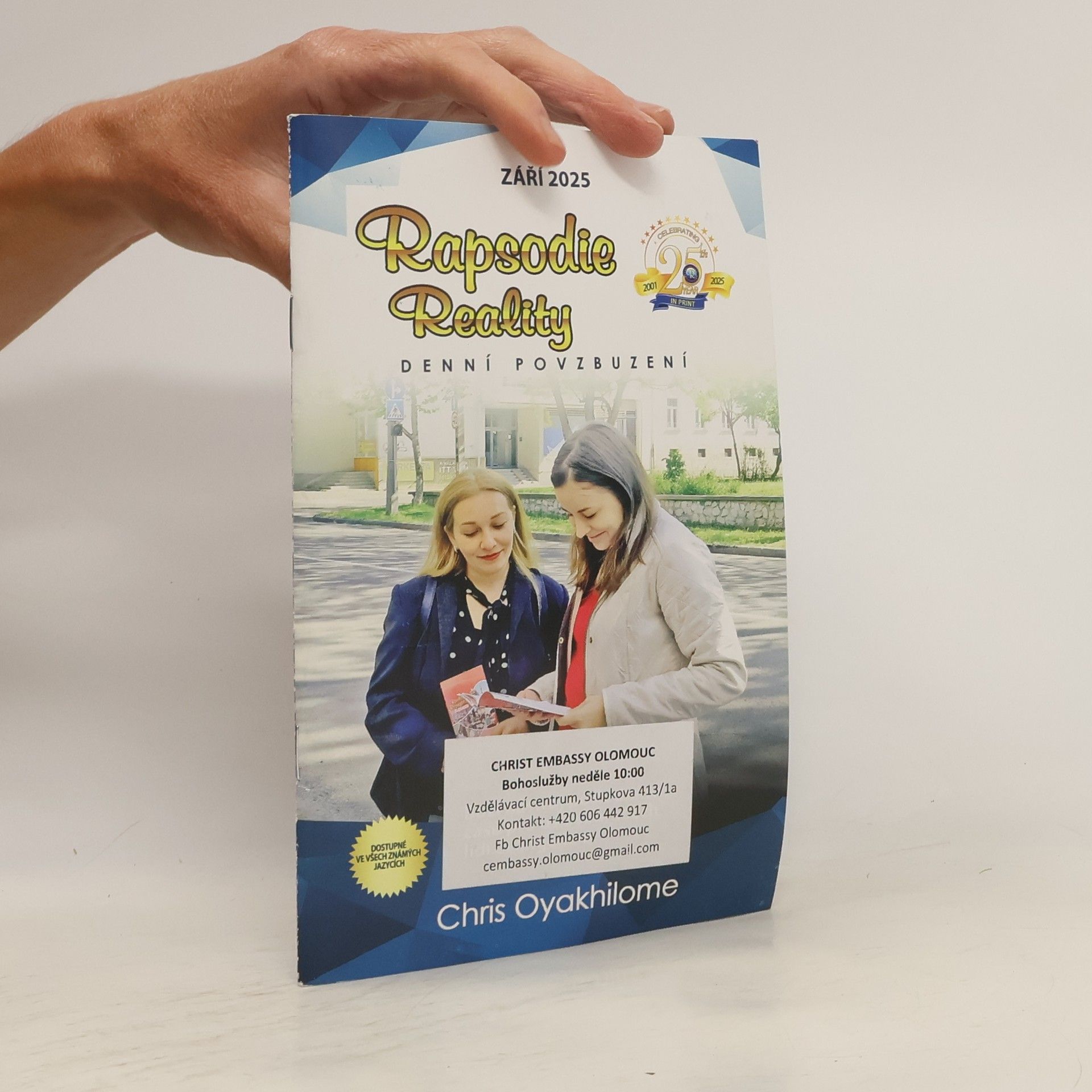 Rapsodie Reality. Září 2025