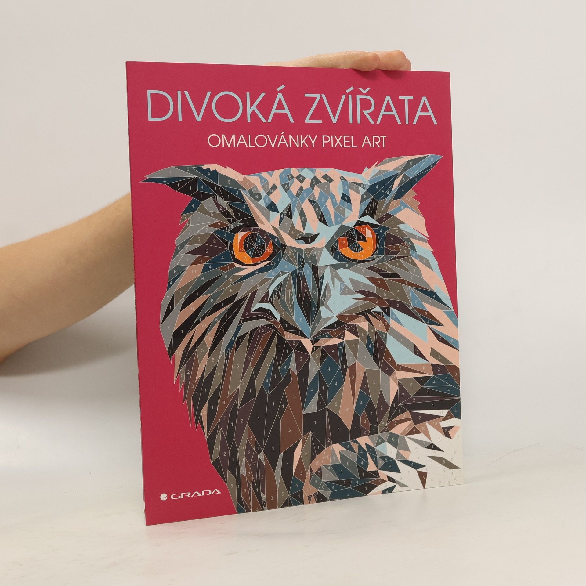 Autorenkollektiv Divoká zvířata - omalovánky pixel art