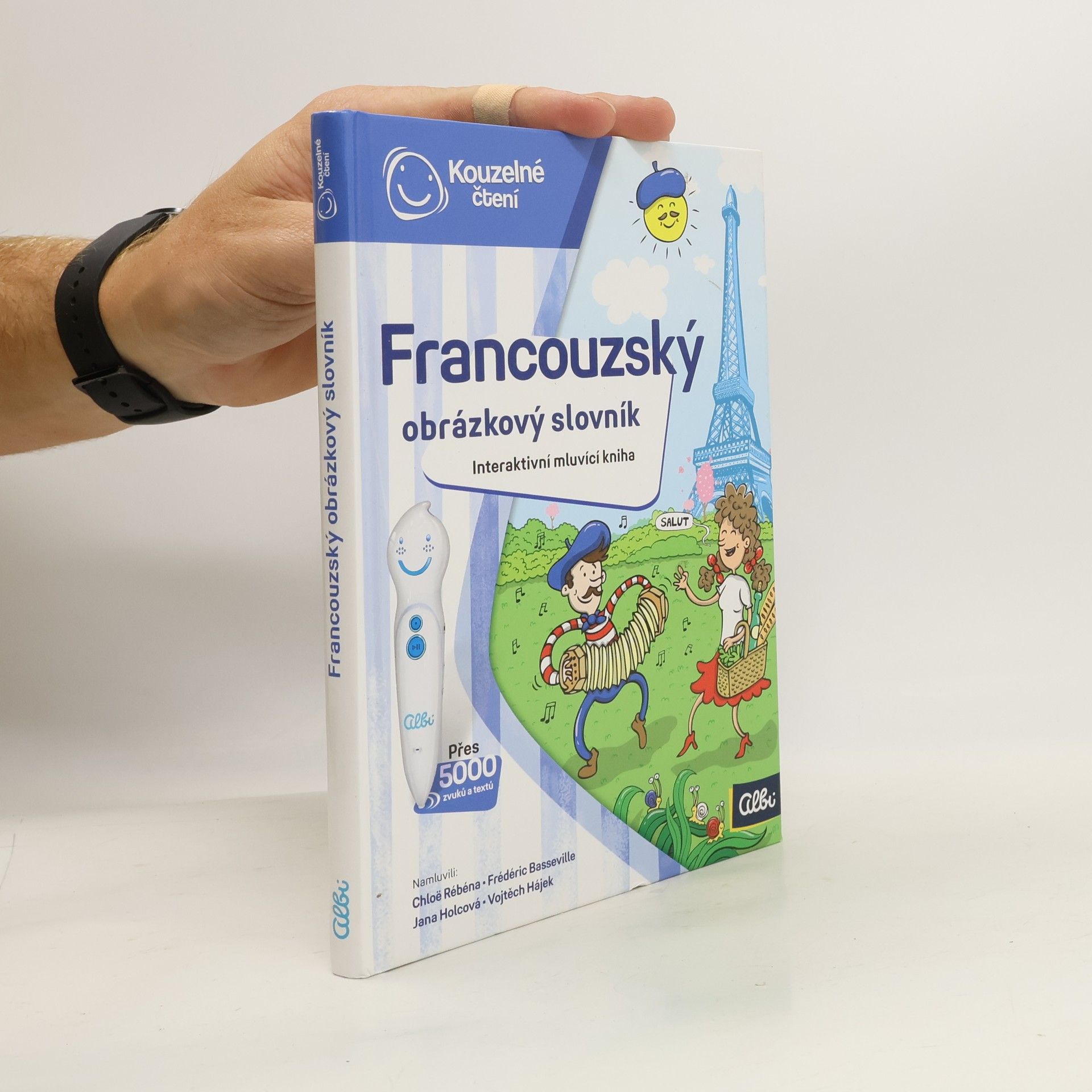 Autorenkollektiv Kouzelné čtení. Francouzský obrázkový slovník: interaktivní mluvící kniha