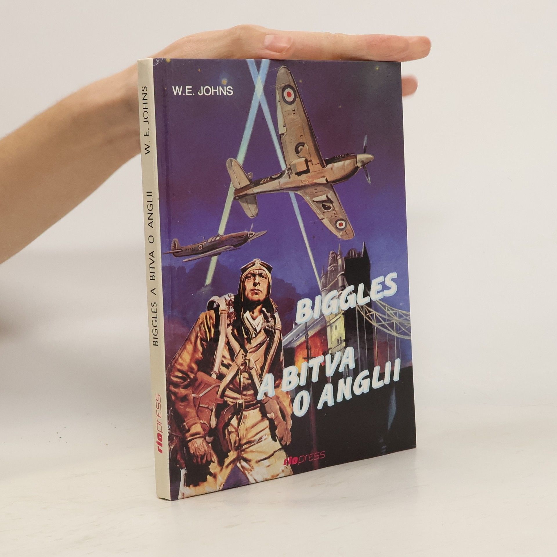 William Earl Johns Biggles a bitva o Anglii