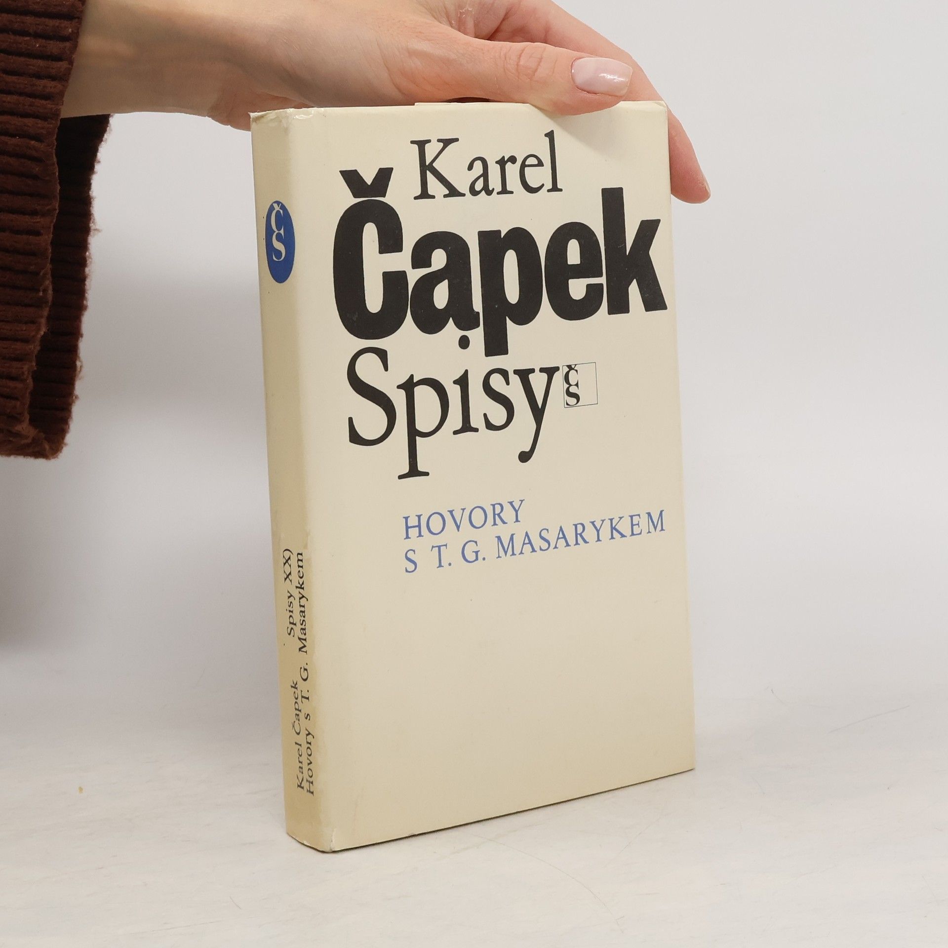 Karel Čapek Hovory s T. G. Masarykem