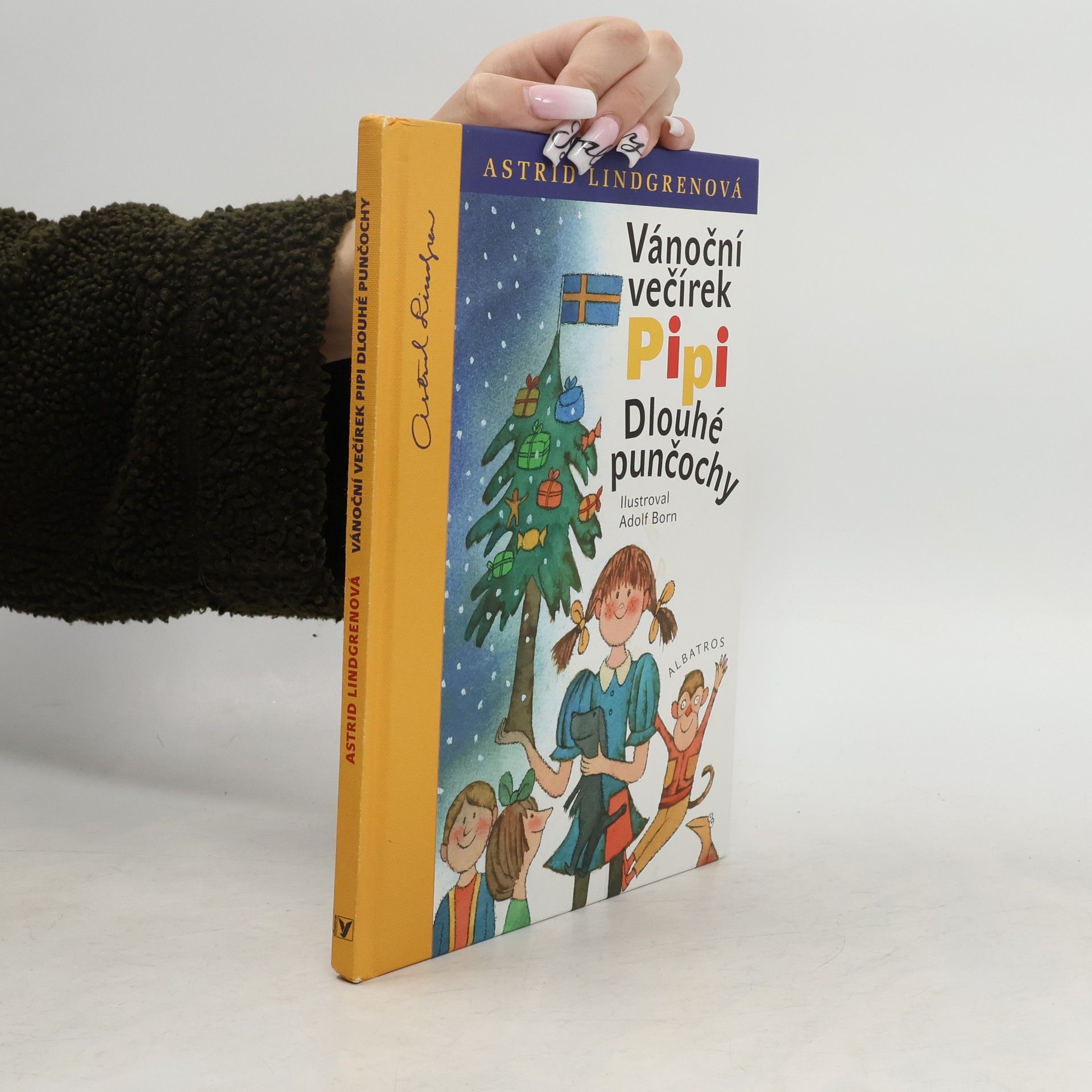 Astrid Lindgren Vánoční večírek Pipi Dlouhé punčochy