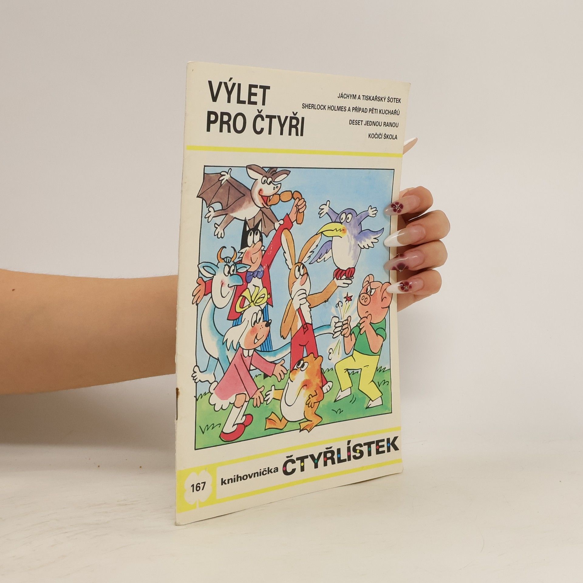 Kolektiv autorů Čtyřlístek 167. Výlet pro čtyři