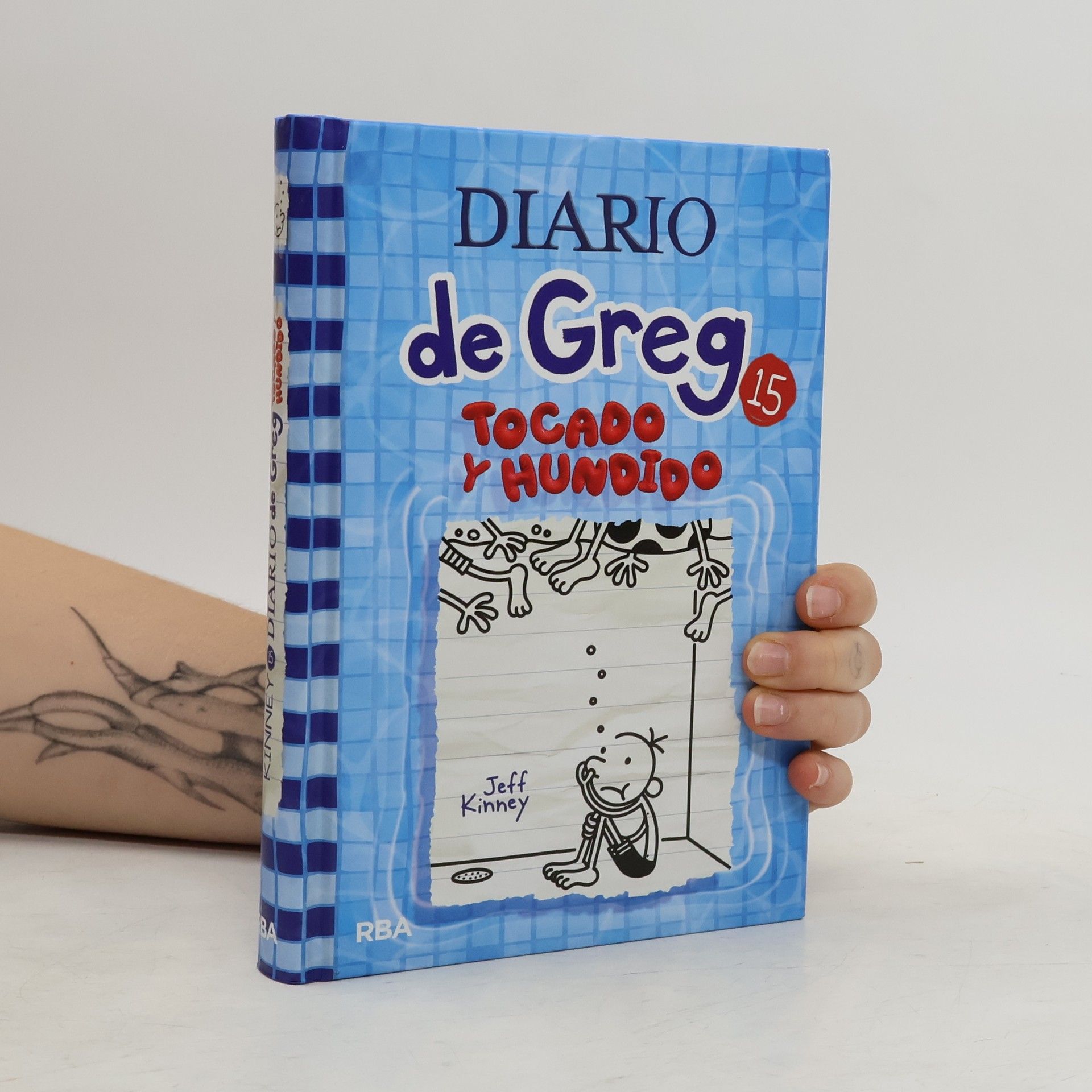 Jeff Kinney Diario de Greg 15. Tocado y hundido