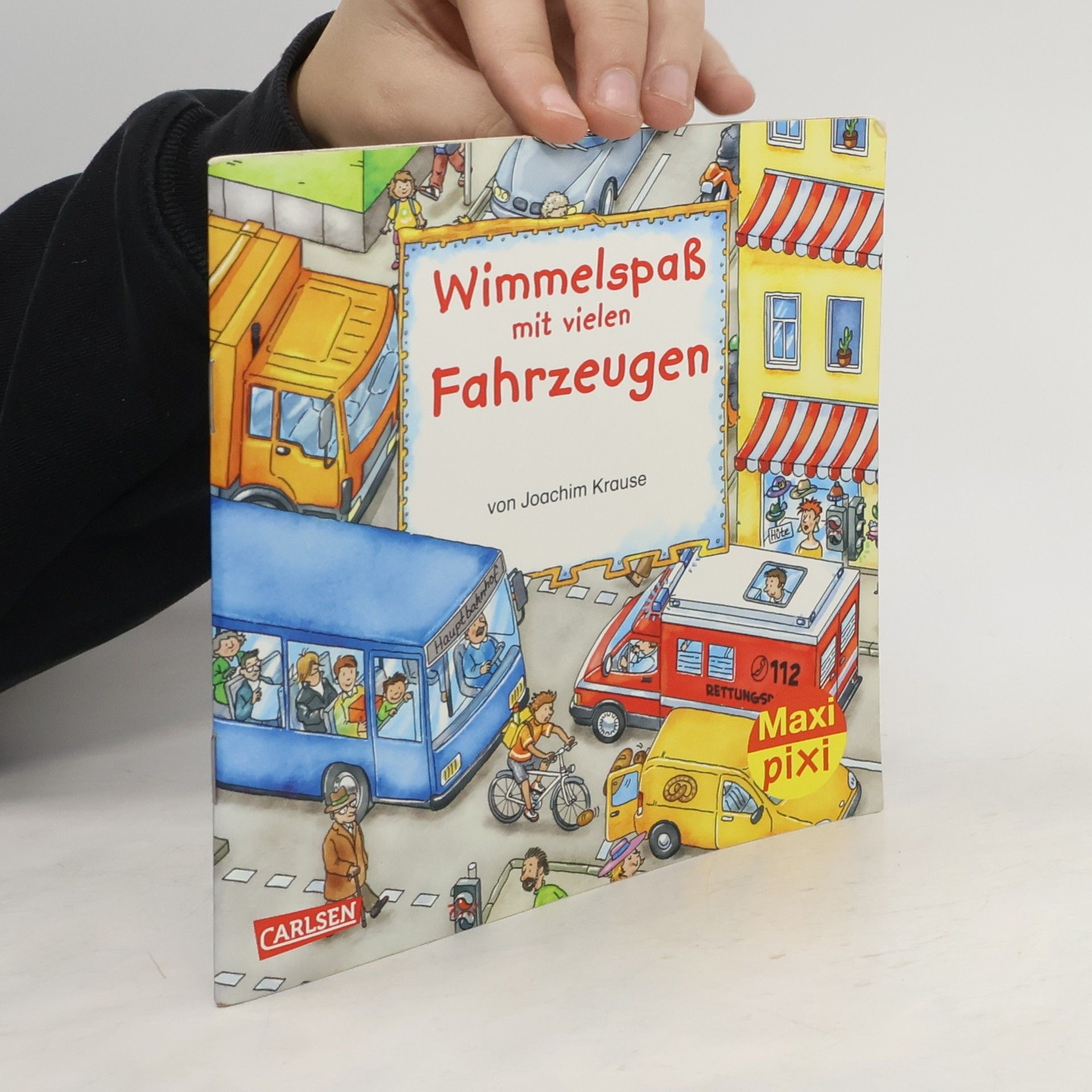 Joachim Krause Wimmelspaß mit vielen Fahrzeugen