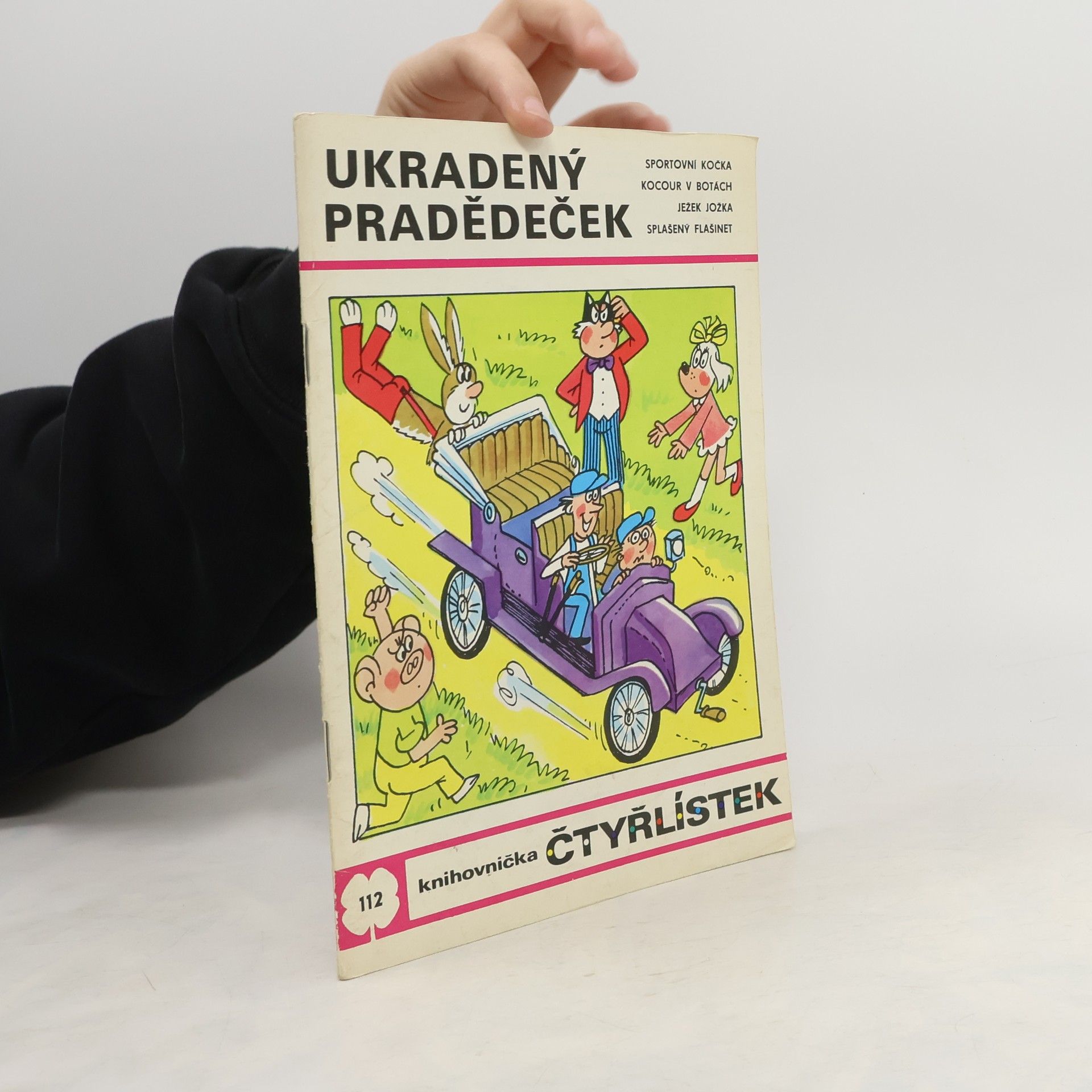 Jaroslav Němeček Čtyřlístek 112. Ukradený pradědeček