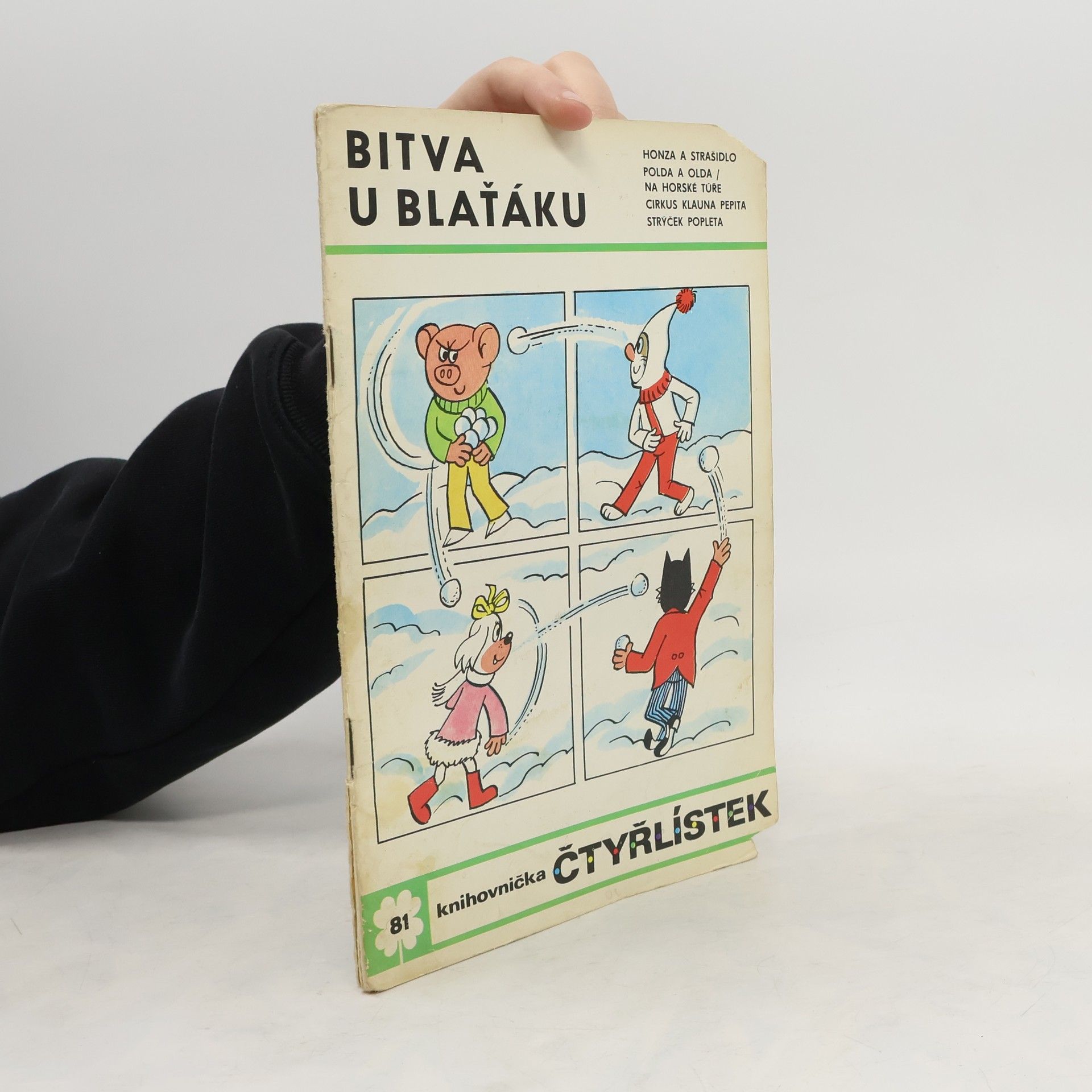 Ljuba Štíplová Čtyřlístek 81. Bitva u Blaťáku