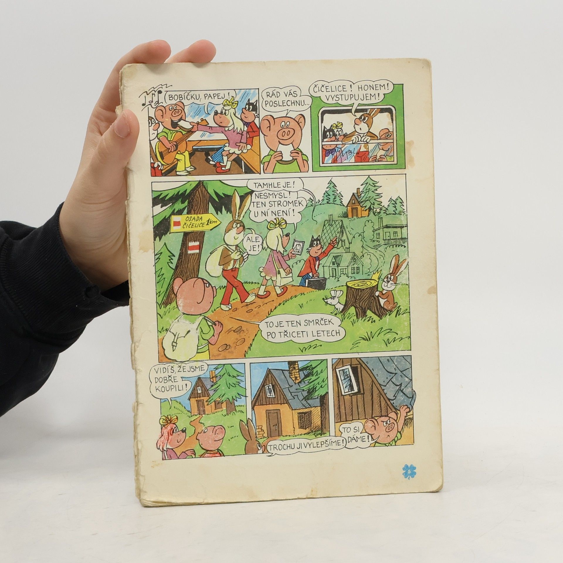 Jaroslav Němeček Čtyřlístek 49. Chatrč na spadnutí