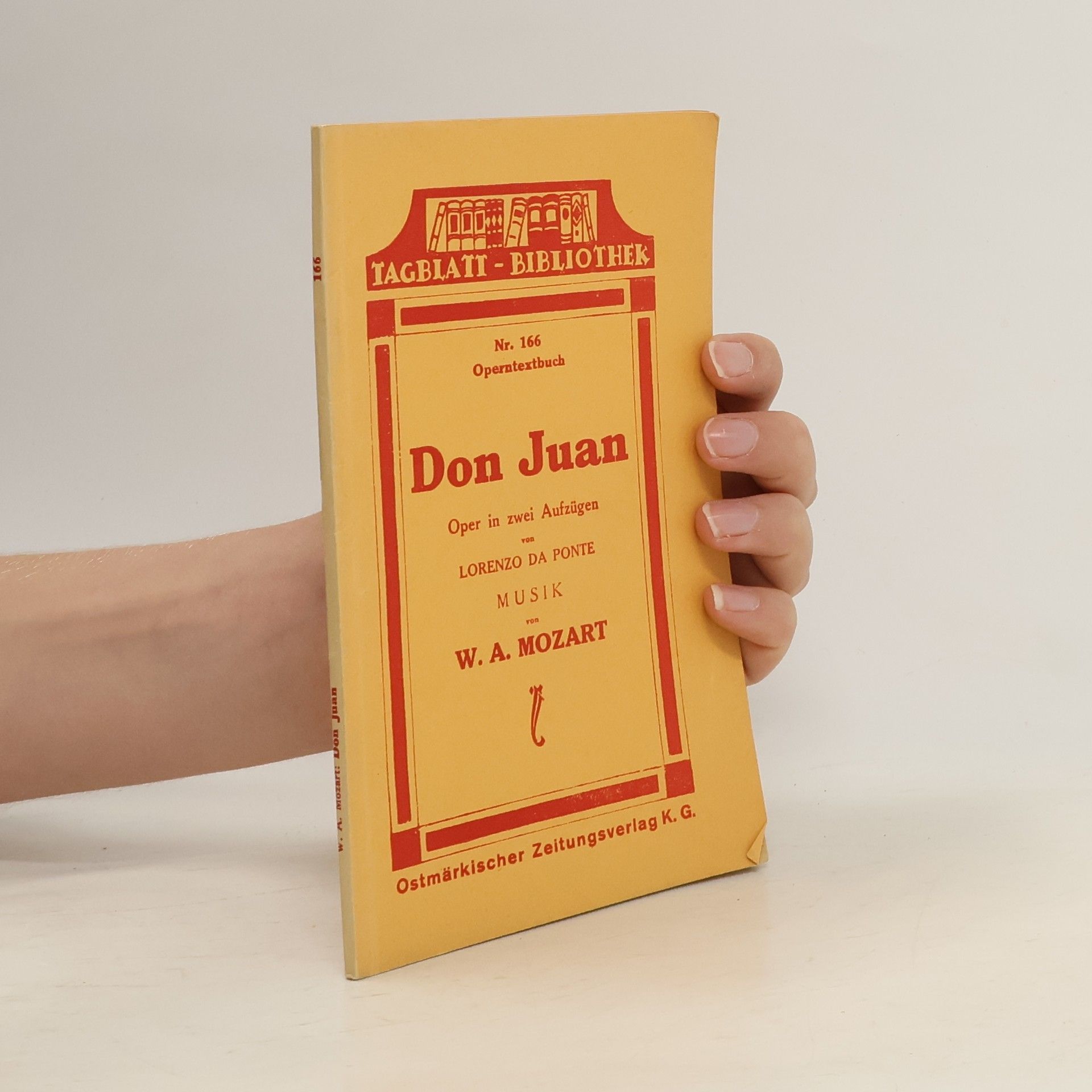 Wolfgang Amadeus Mozart Don Juan