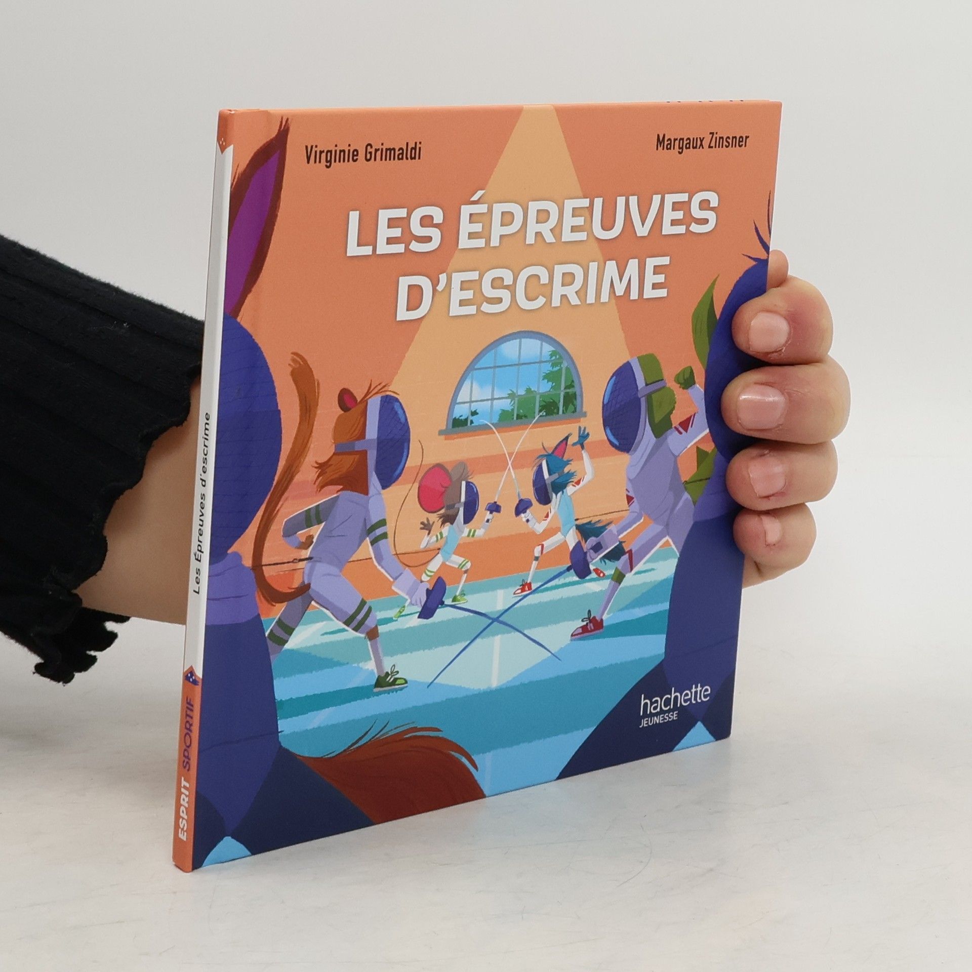 Virginie Grimaldi Les épreuves d’escrime