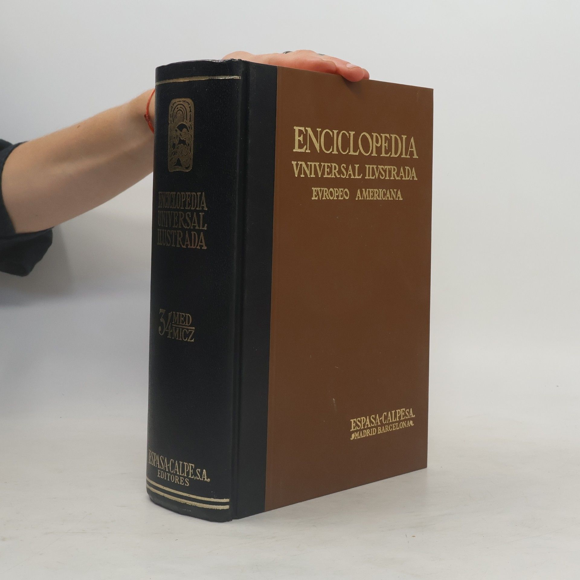 Autores varios Enciclopedia universal ilustrada europeo-americana 34. Med - Micz