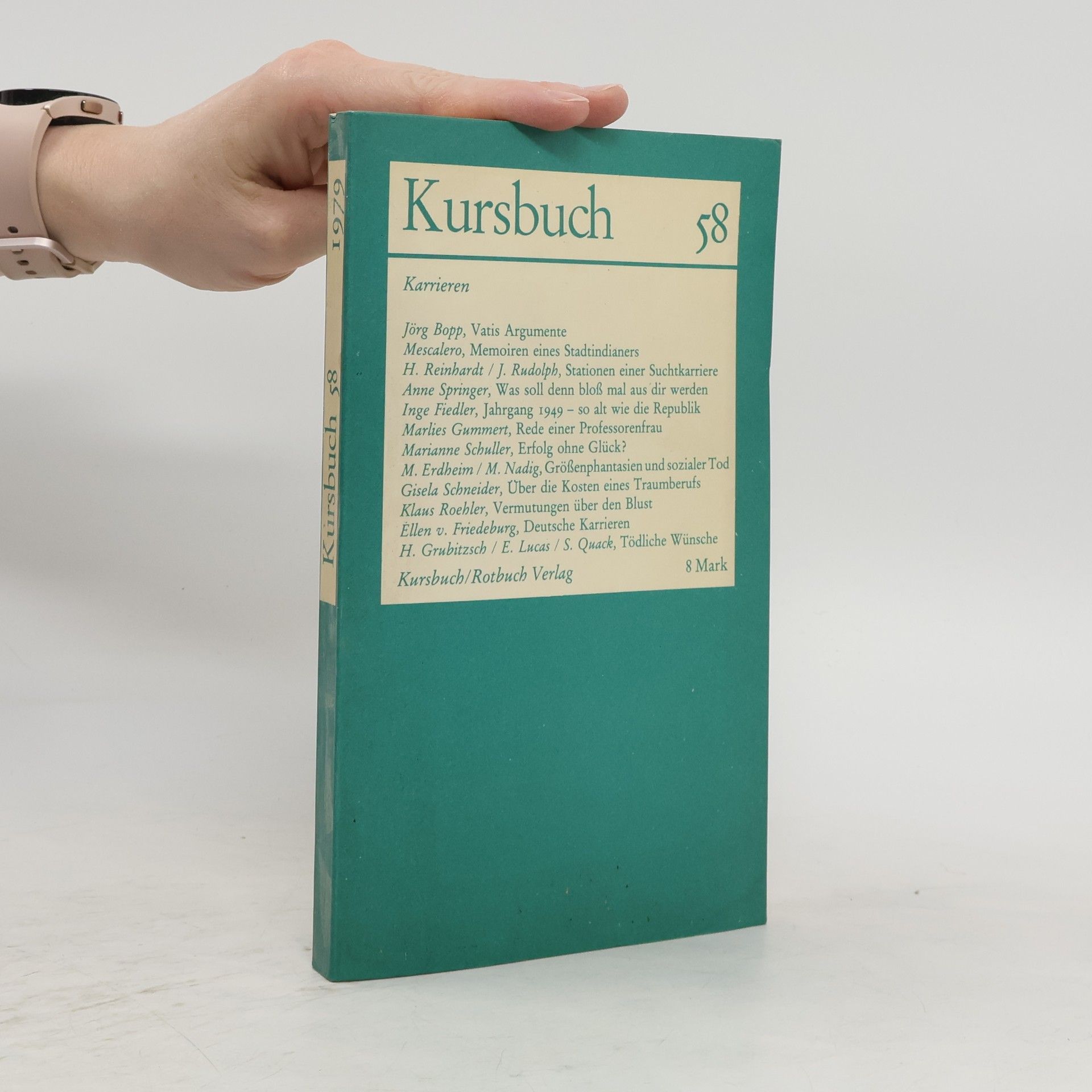 Auteurscollectief Kursbuch 58