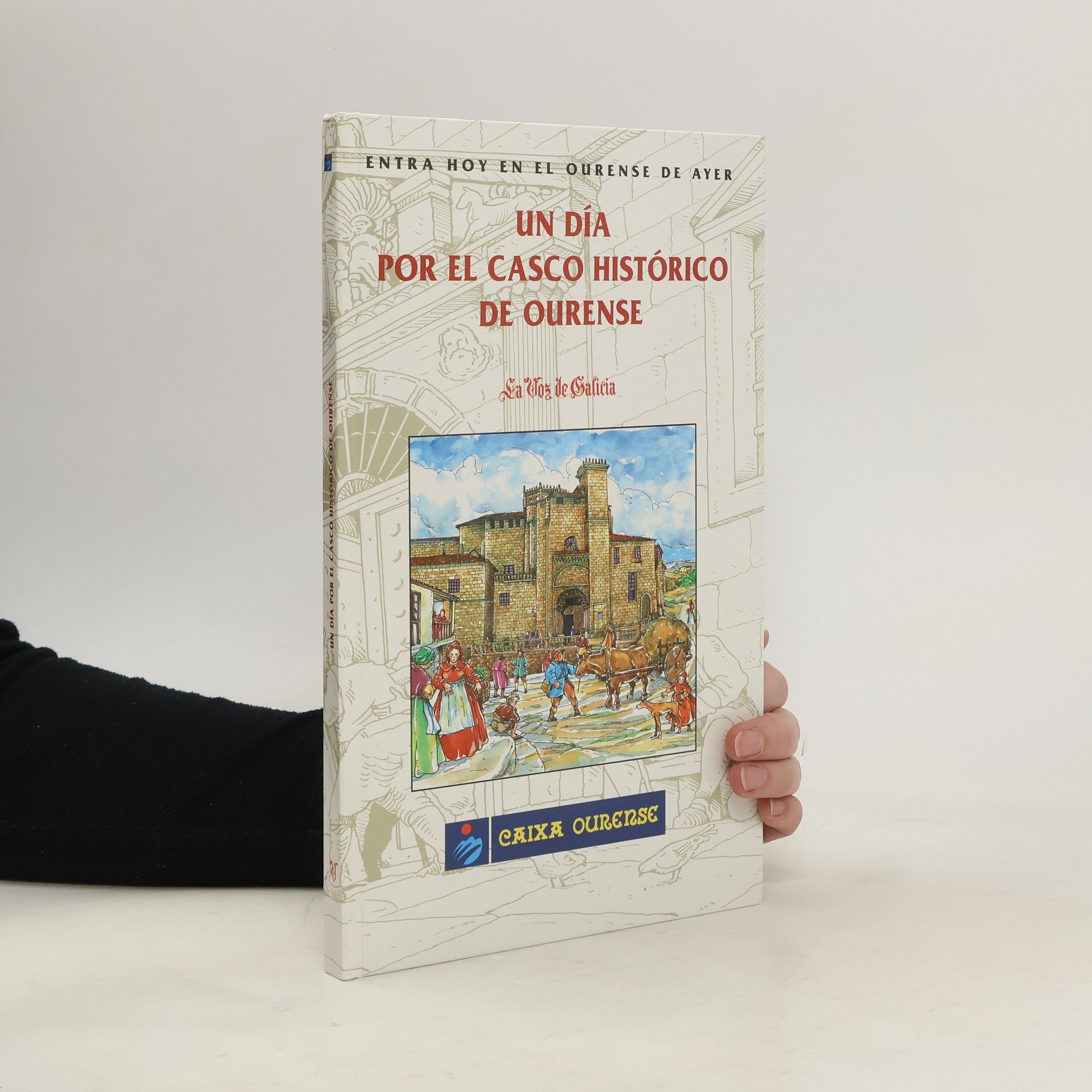 Carlos Núñez Un día por el casco histórico de ourense