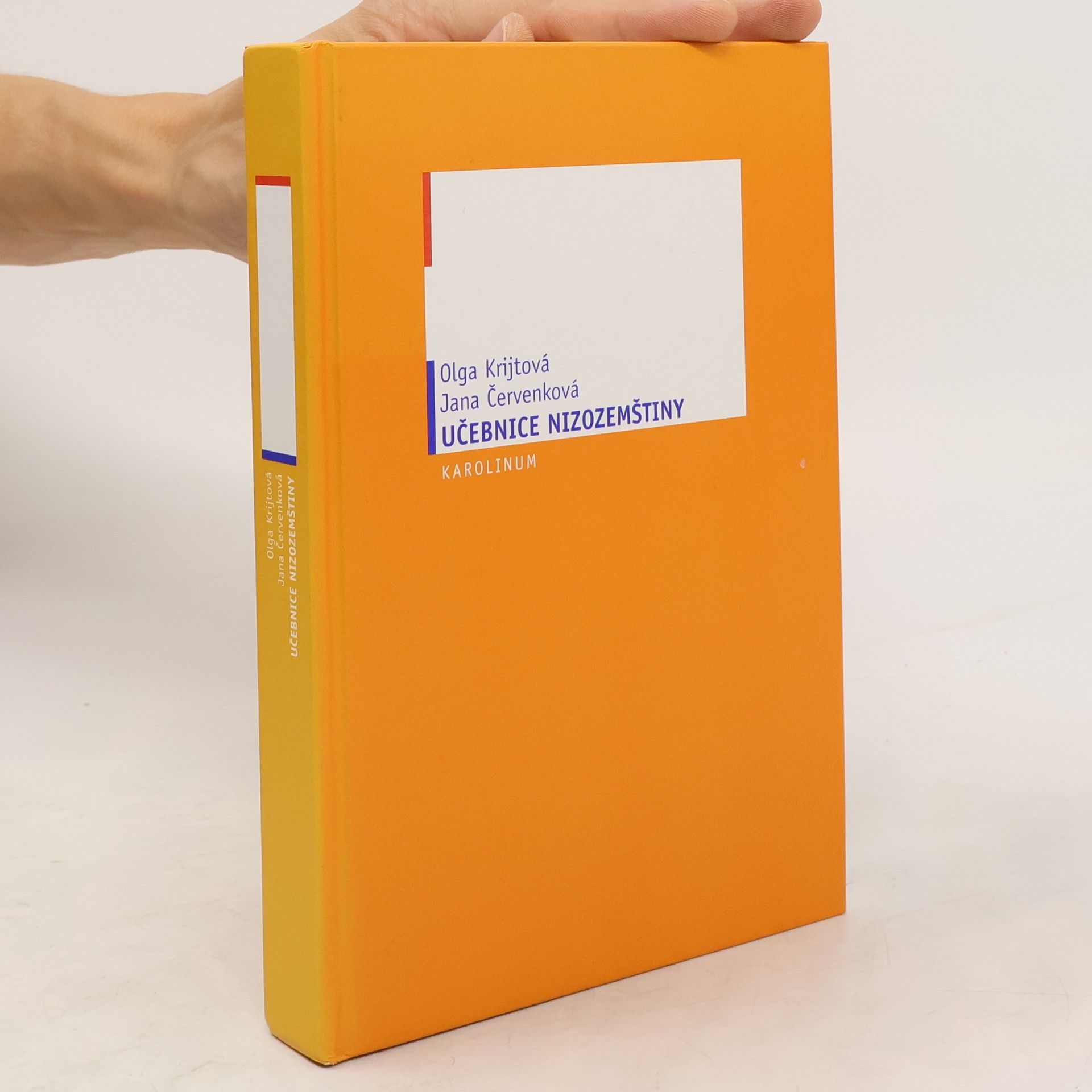 Olga Krijtová-Fuchsová Učebnice nizozemštiny