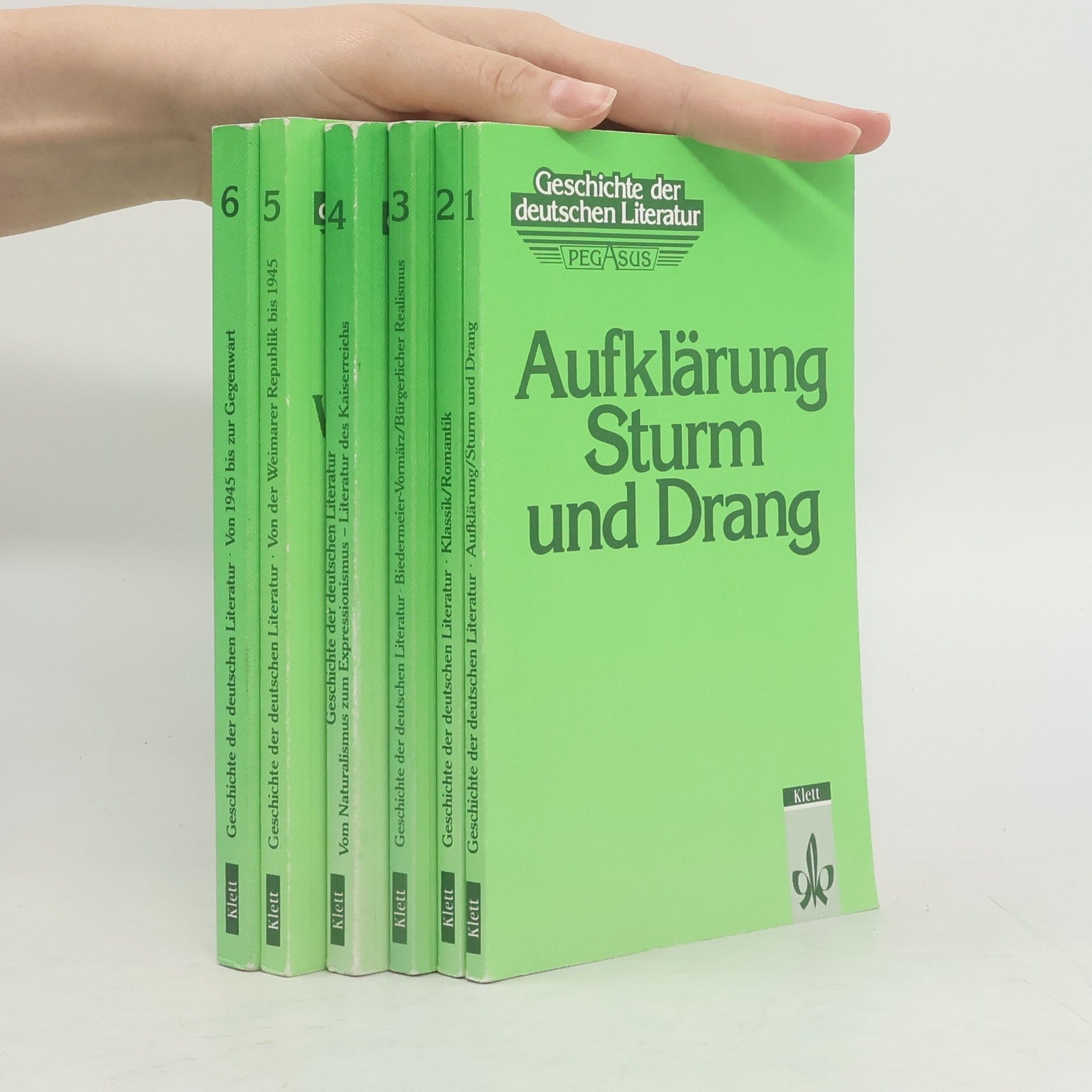 kolektiv Geschichte der deutschen Literatur 1-6