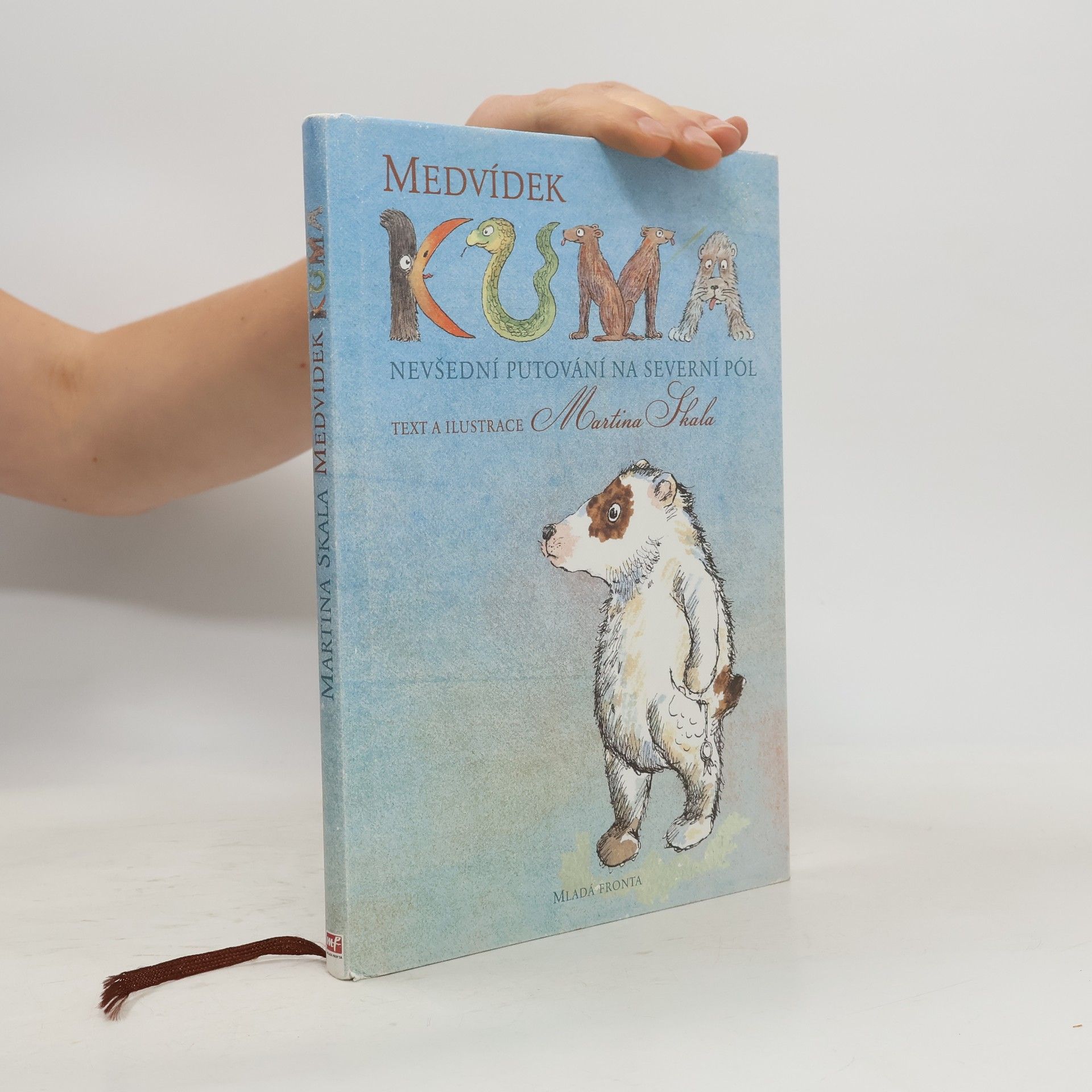 Martina Skala Medvídek Kuma: Nevšední putování na severní pól