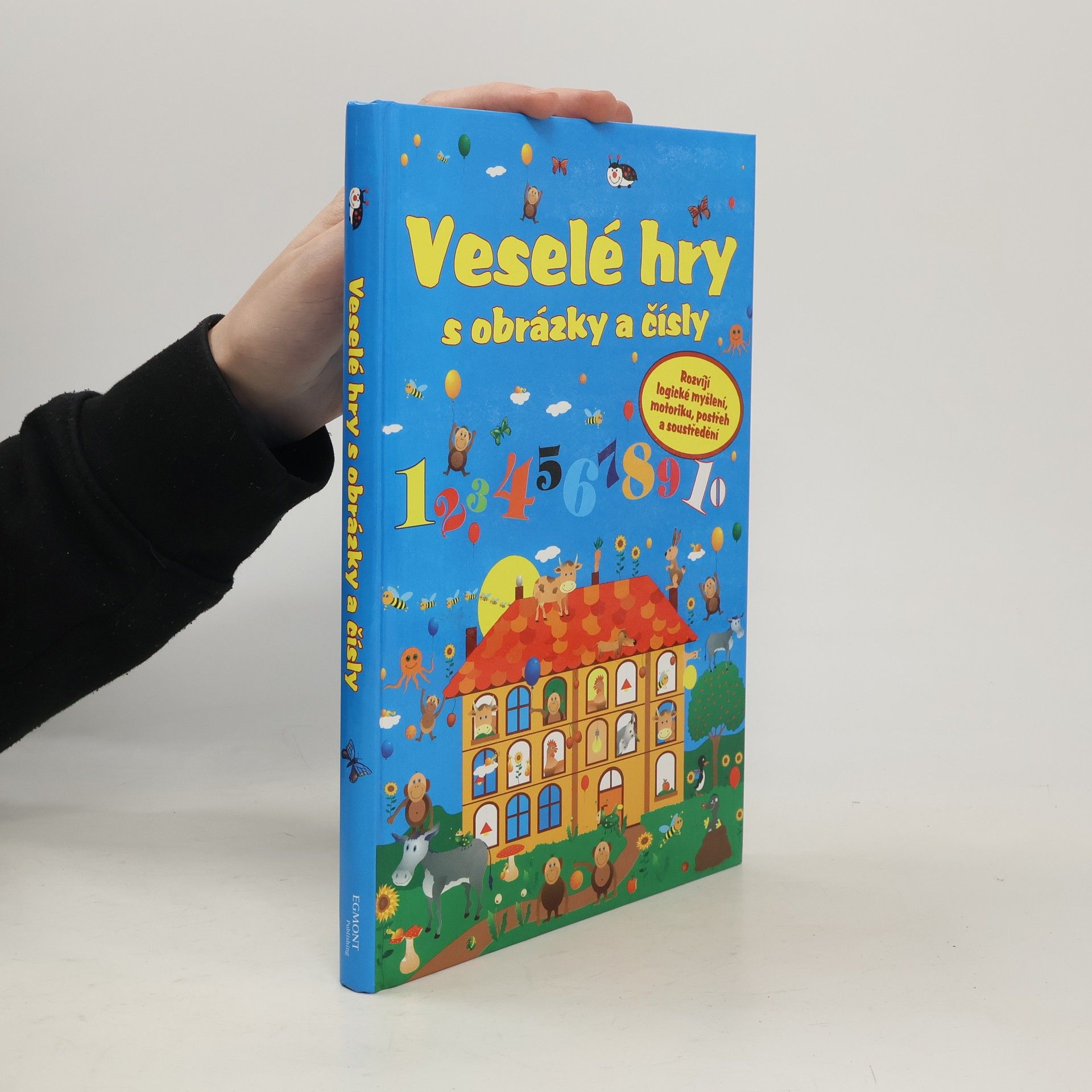 Collectif d'auteurs Veselé hry s obrázky a čísly