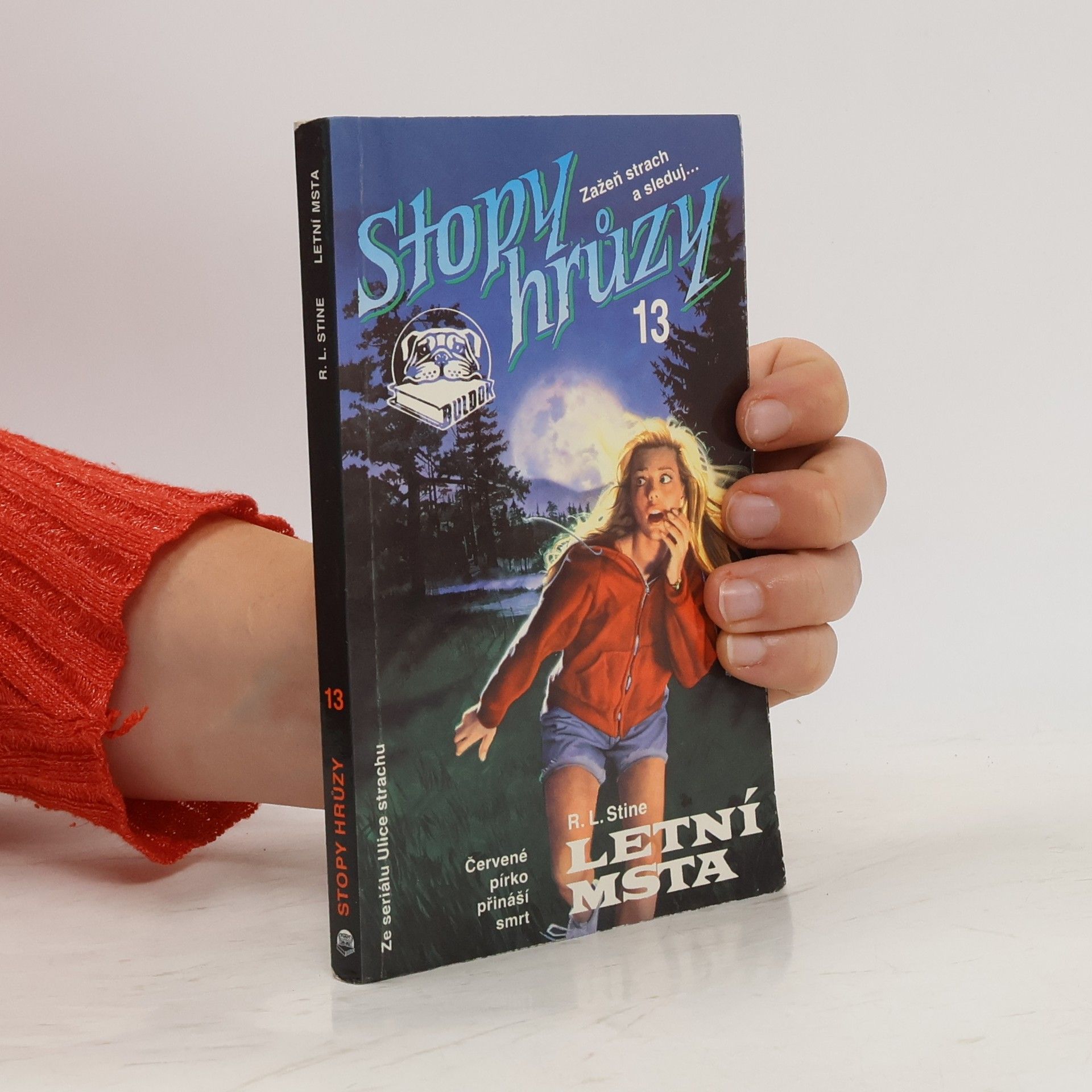 R. L. Stine Letní msta - Stopy hrůzy, svazek 13