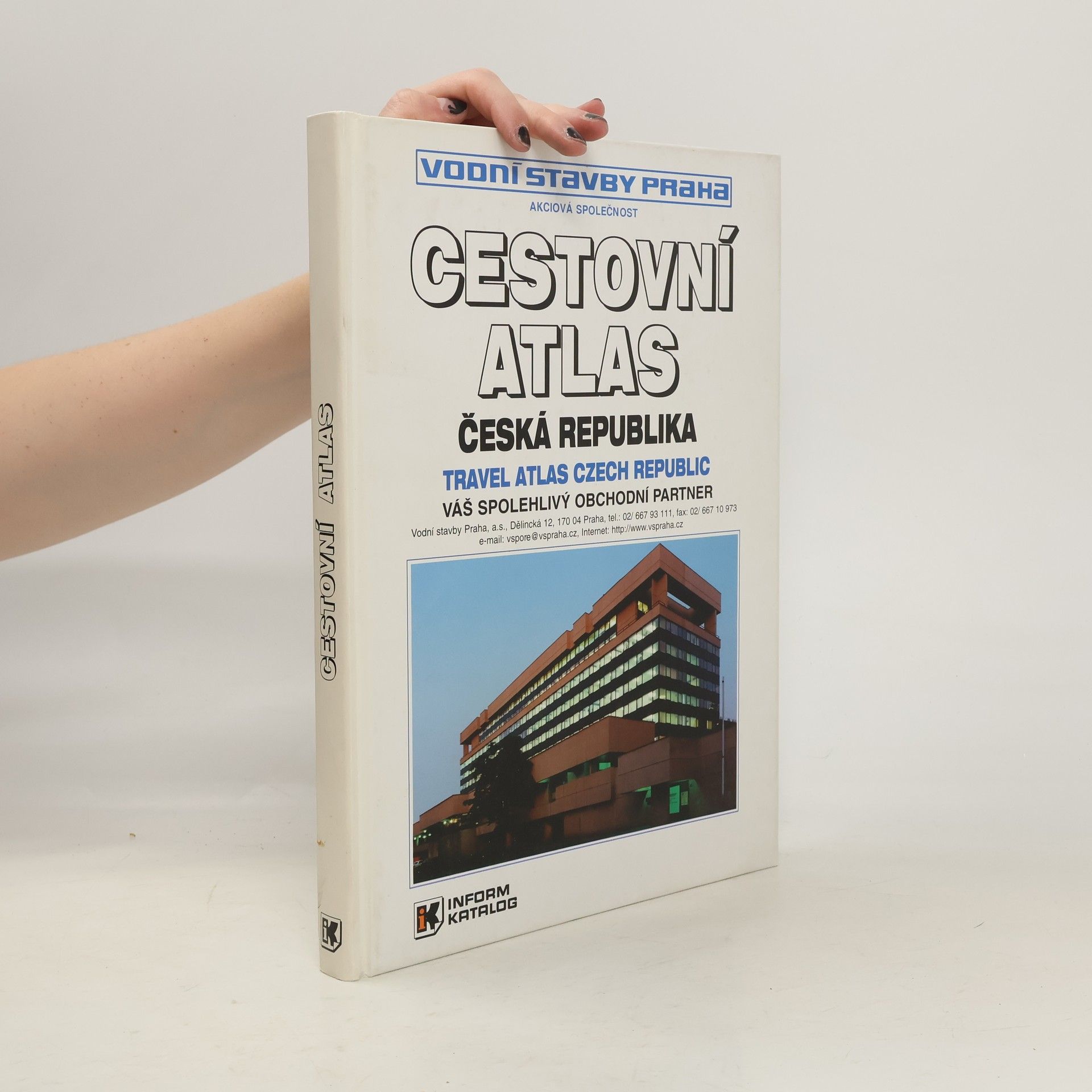 Kolektív autorov Cestovní atlas Česká republika
