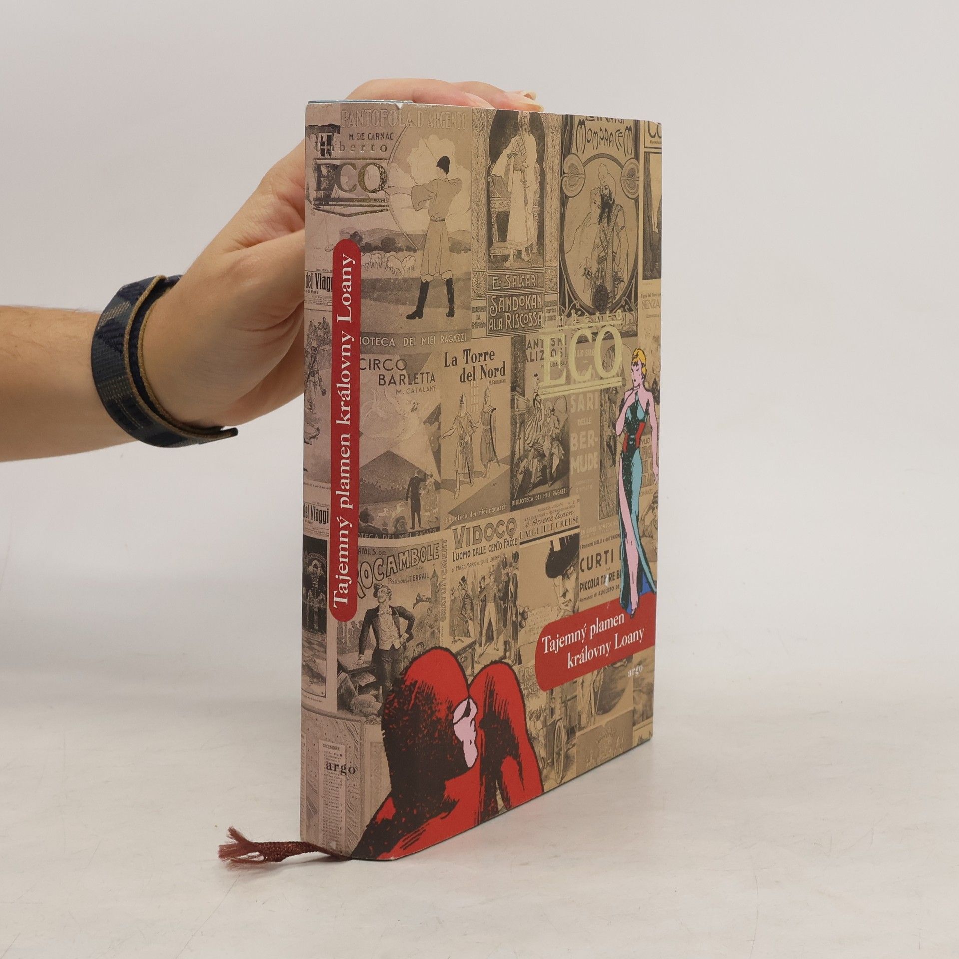 Tajemný plamen královny Loany: Ilustrovaný román