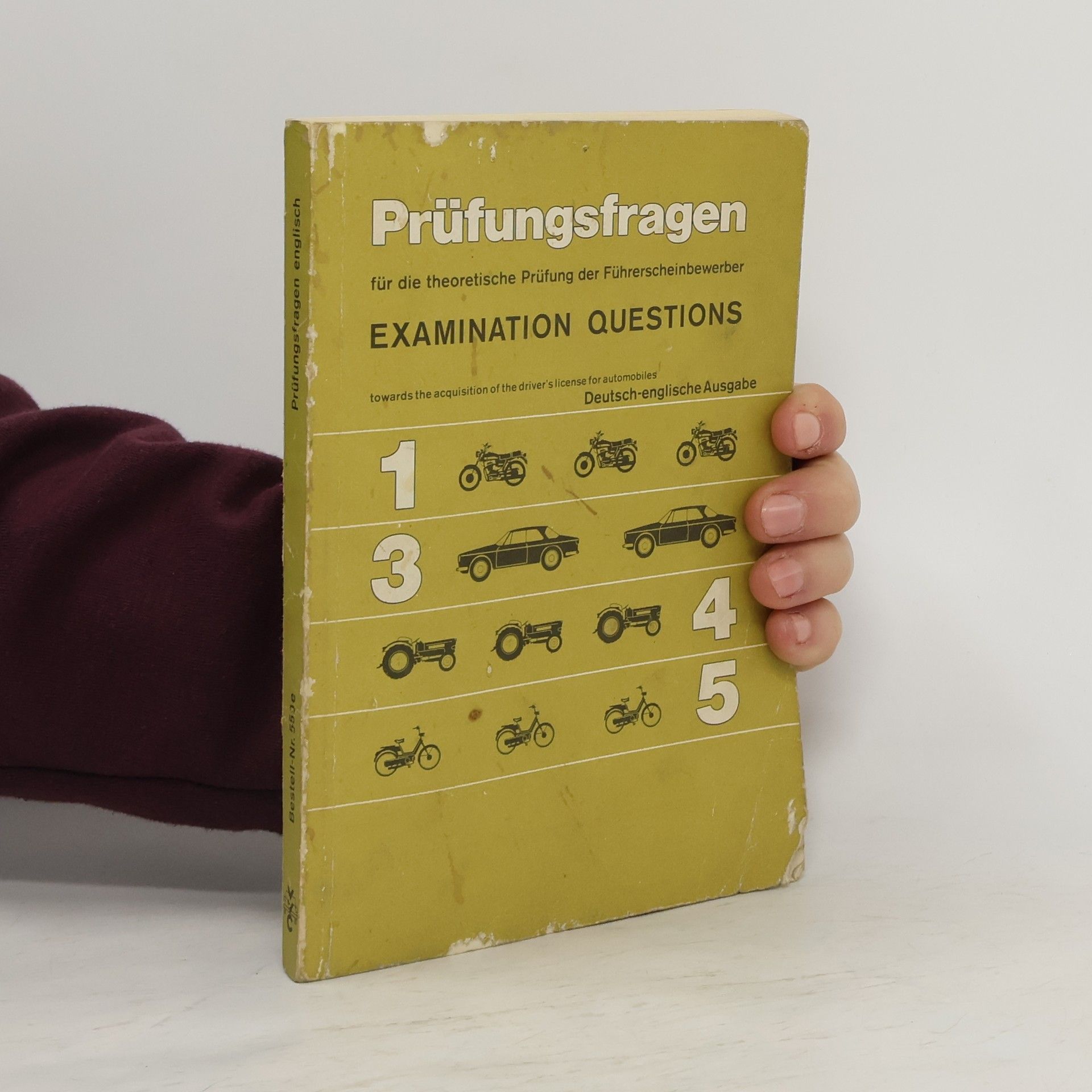 AA.VV. Prüfungsfragen für die theoretische Prüfung der Führerscheinbewerber