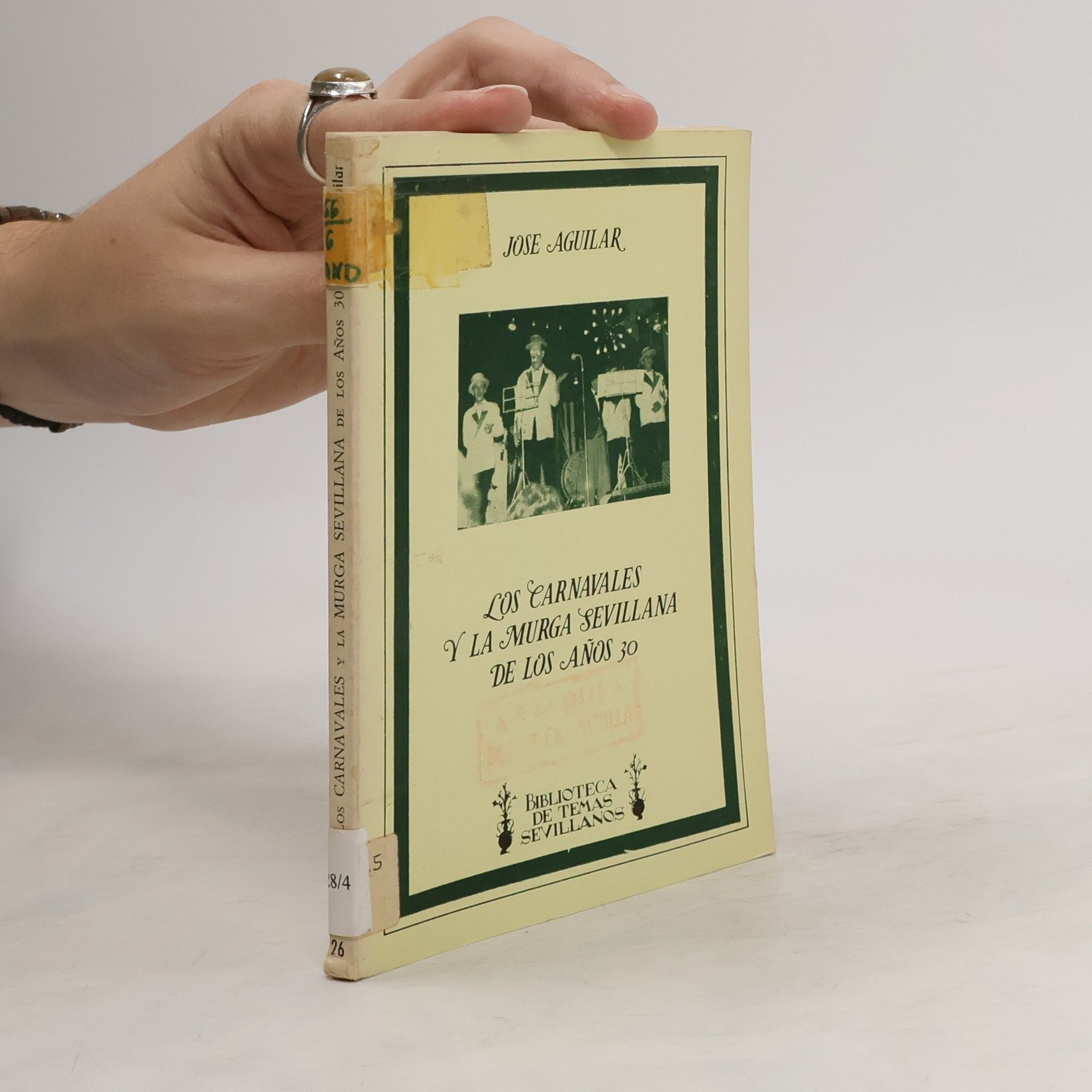 Jose Aguilar Biblioteca de Temas Sevillanos: Los carnavales y la murga sevillana de los años 30